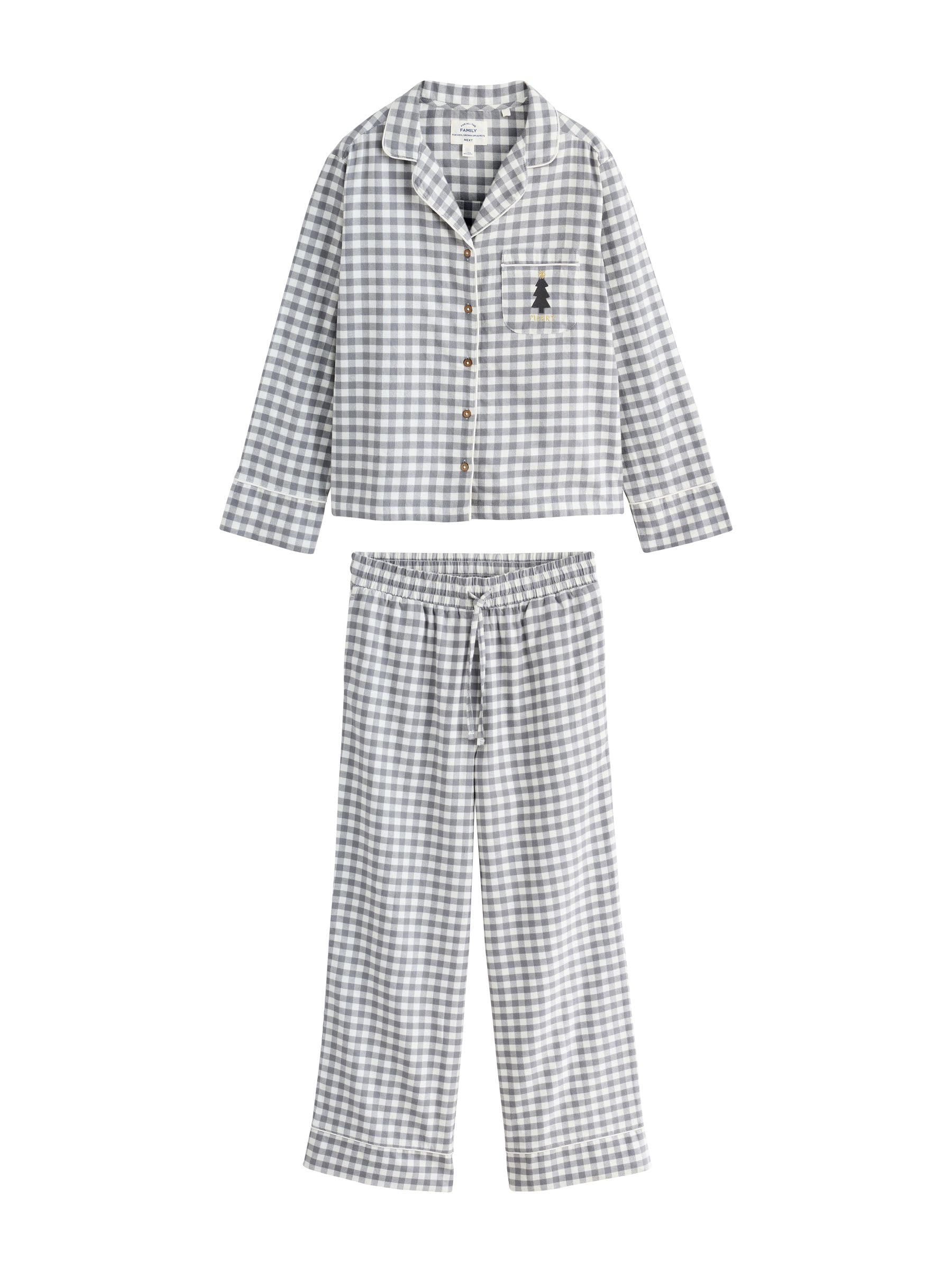 Next Pigiama Natalizio Flanella Donna 50 coordinato famiglia