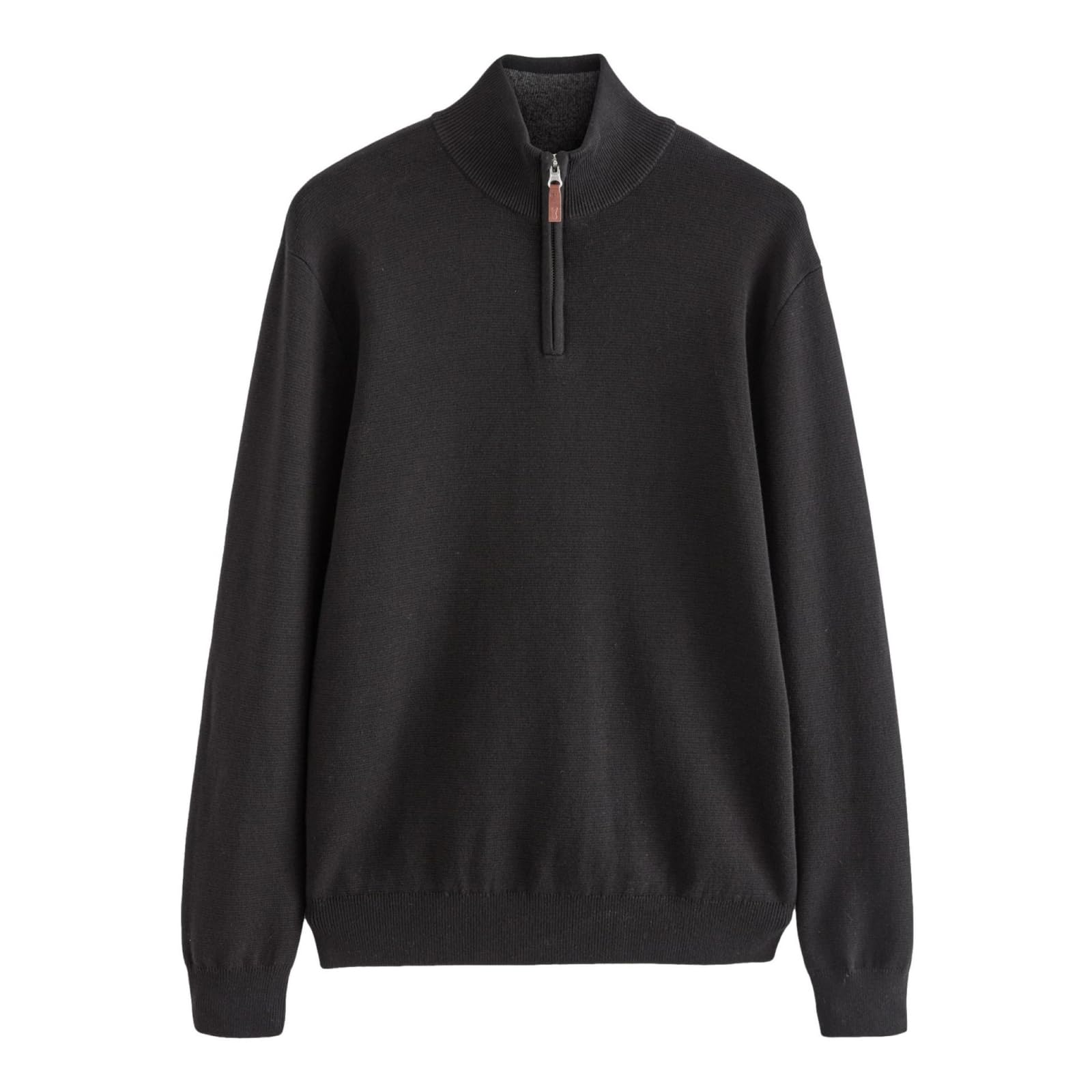 Next maglione uomo cotone collo zip 3XL premium