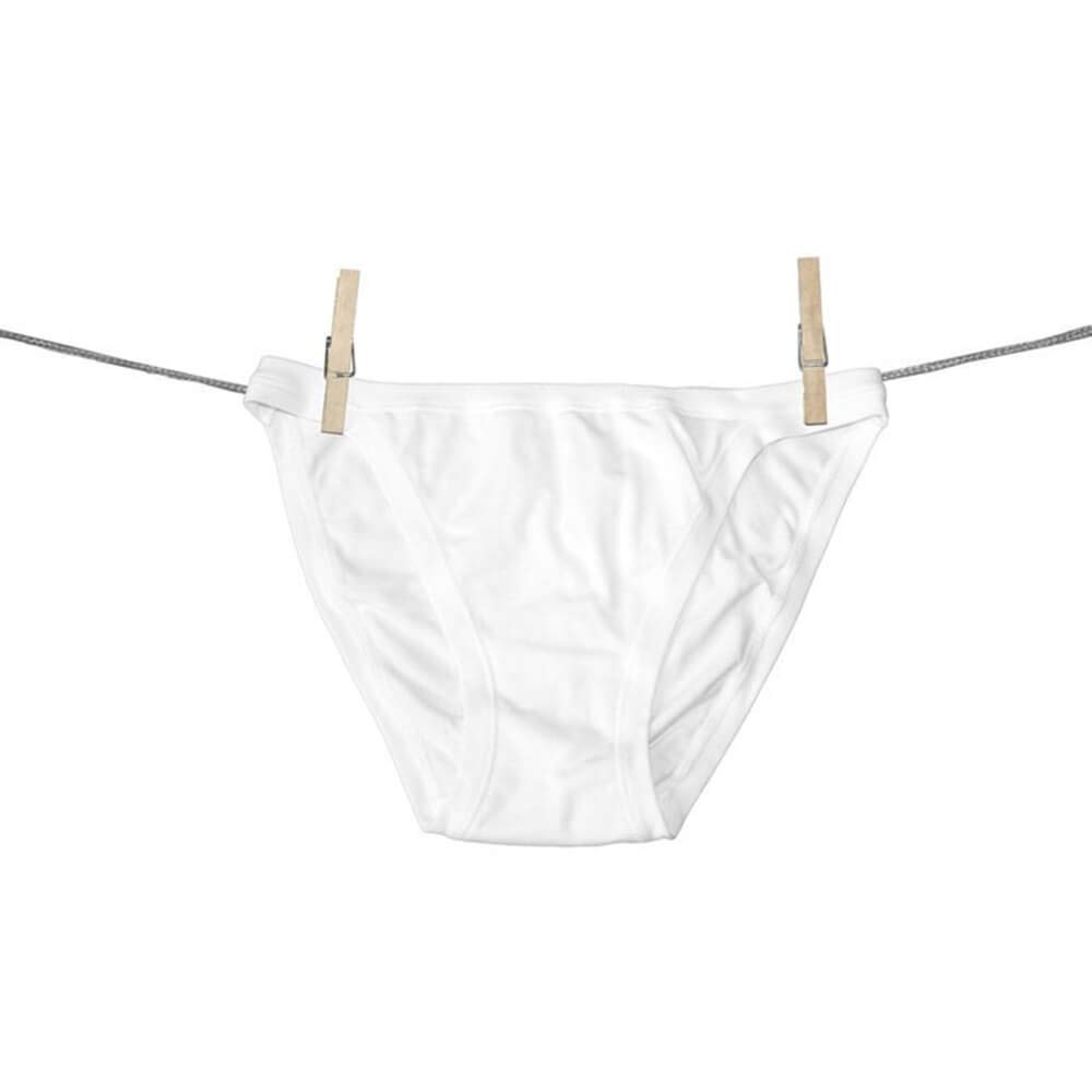 Lady C Emy tanga basso donna Nero cotone modal 3 pz