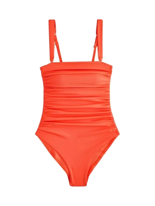 Next costume a fascia contenitivo arricciato taglia 36 blu