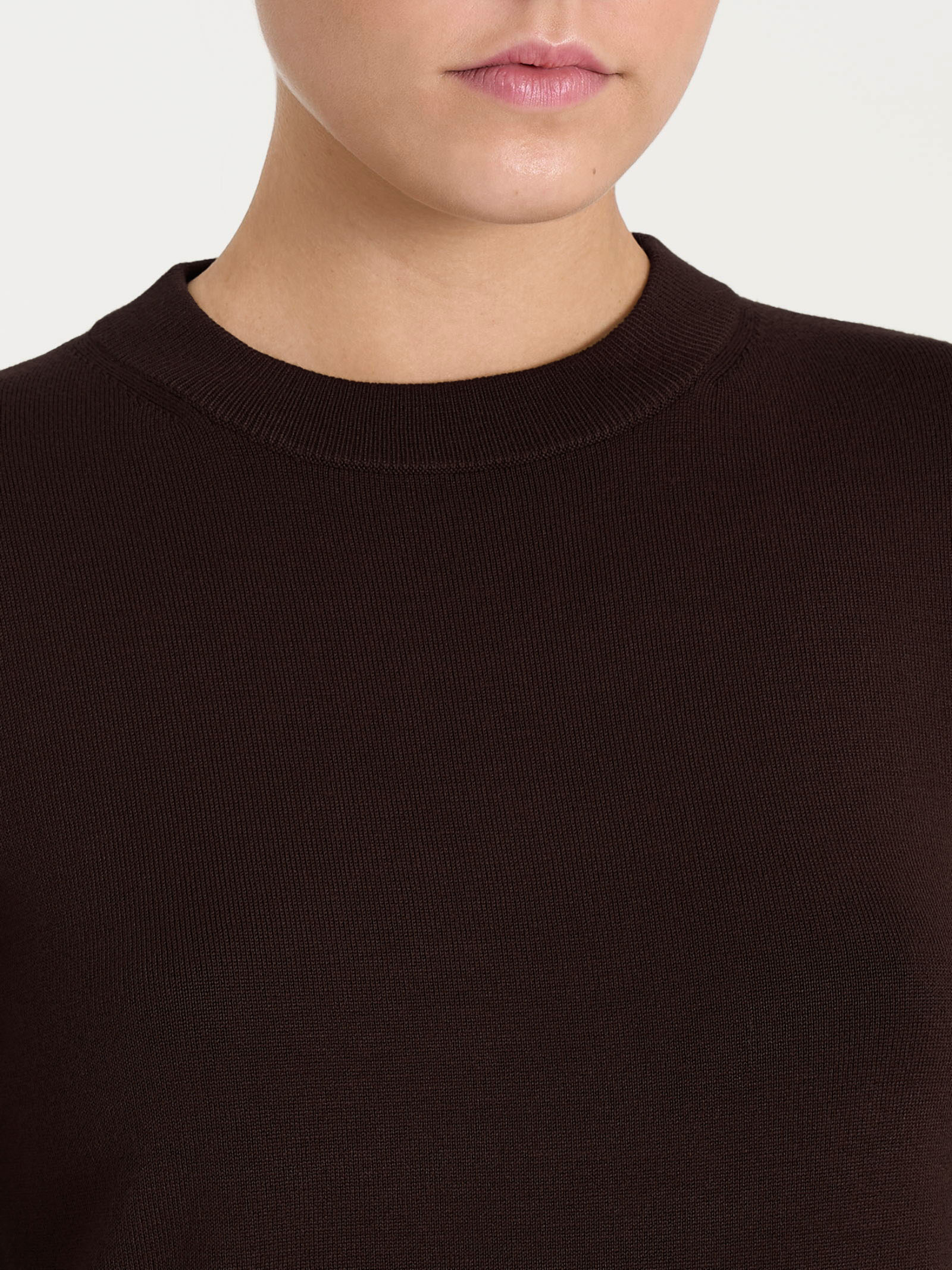 Ragno Four Seasons Maglia Girocollo Lunga Chocolate Torte