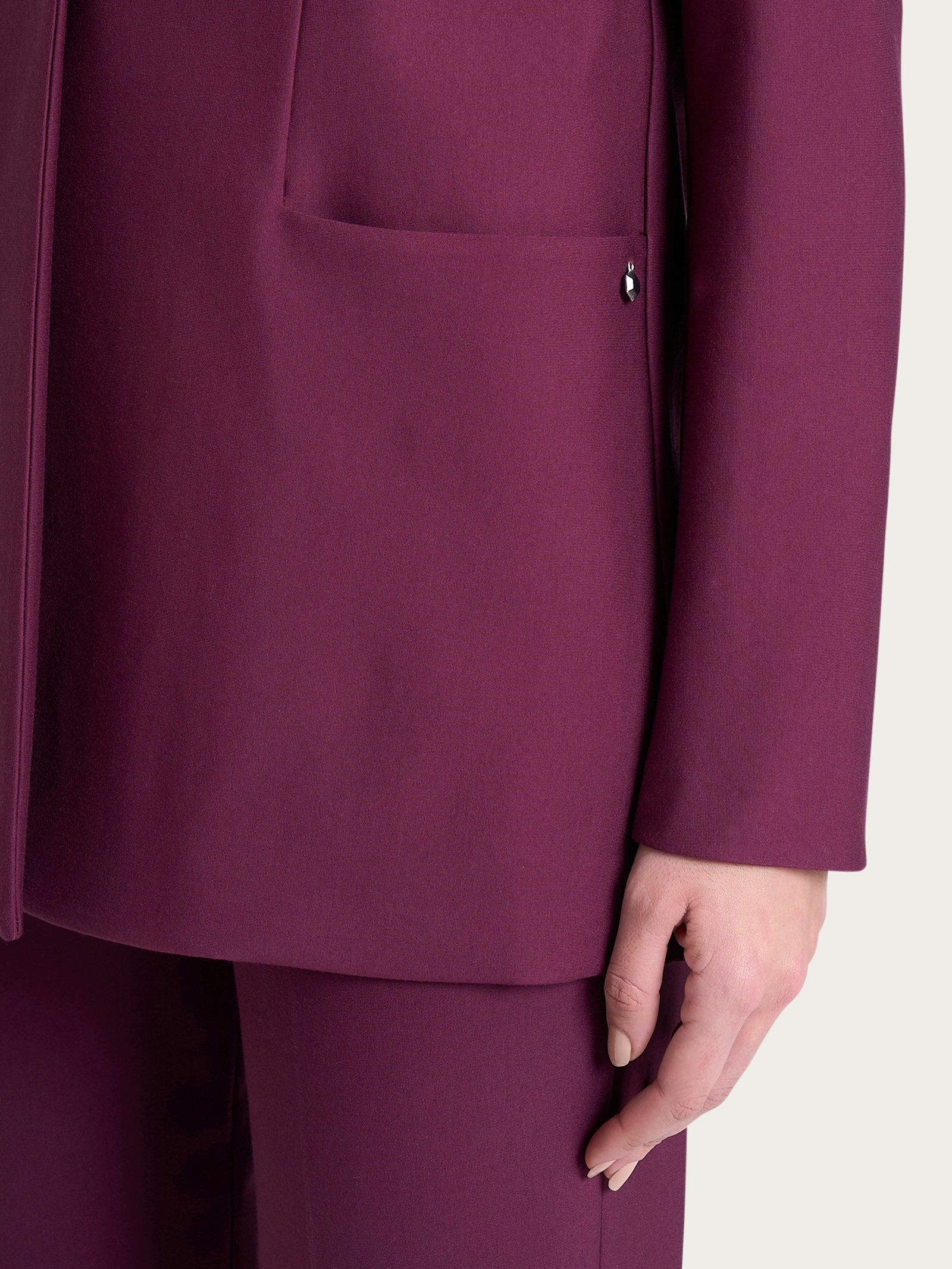 Ragno Compact blazer over rever lancia Fig elasticizzato