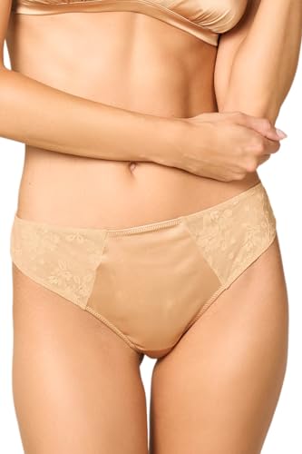 Goldenpoint Champagne Dream slip satin fianco medio