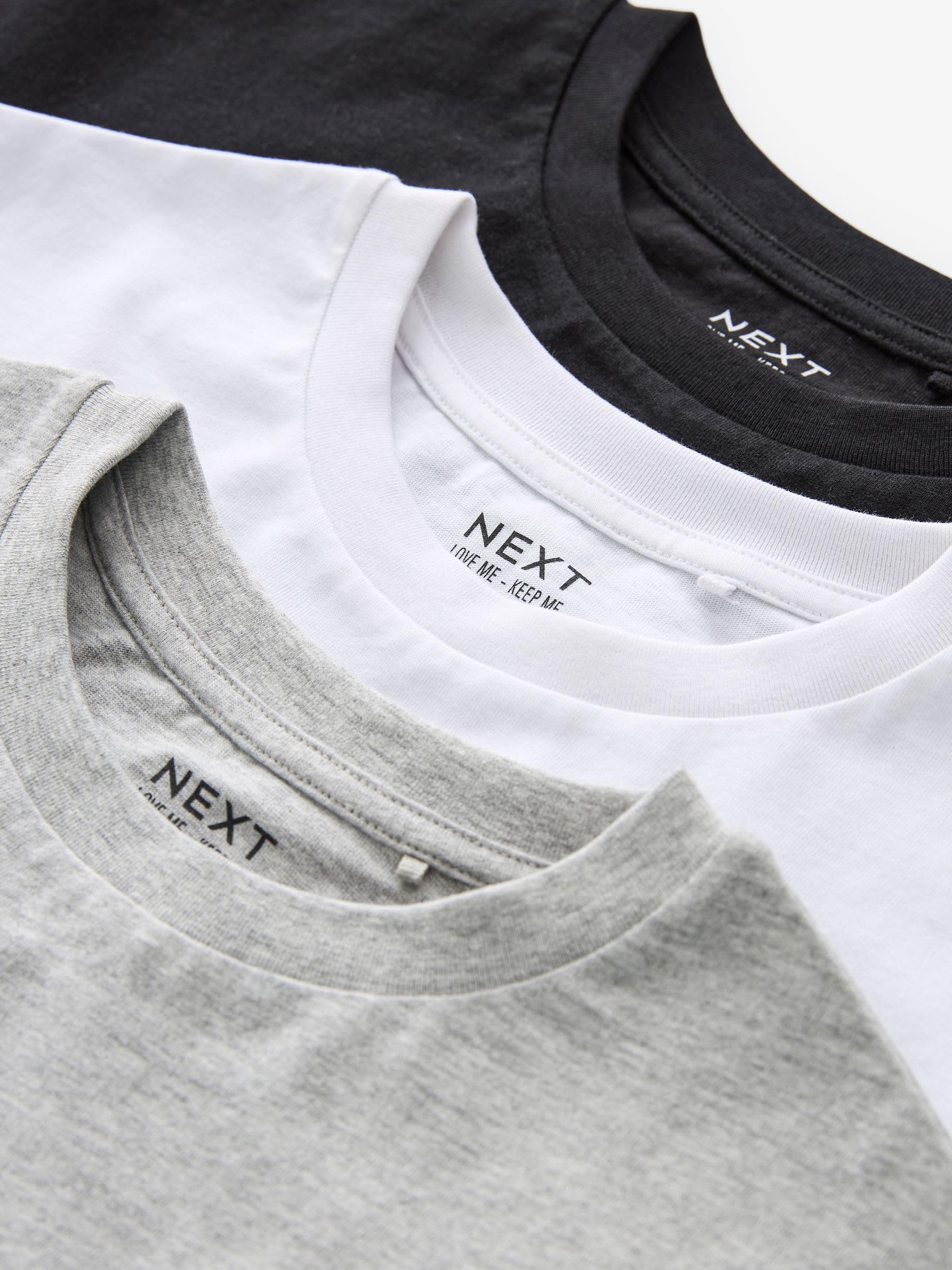 Next t-shirt bambina oversize misto cotone 3 pezzi 8 anni