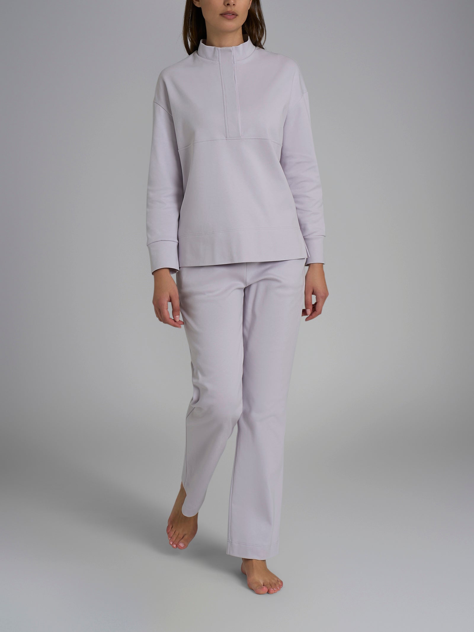 Ragno Sweet Emotion pigiama lupetto Lavender Blue cotone