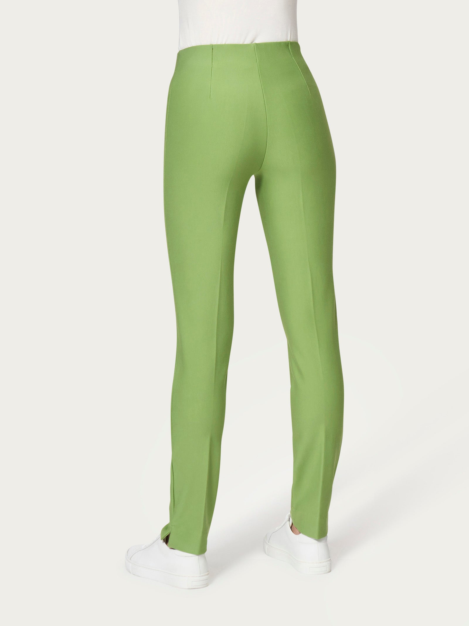 Ragno Compact pantalone sigaretta Piquant Green skinny