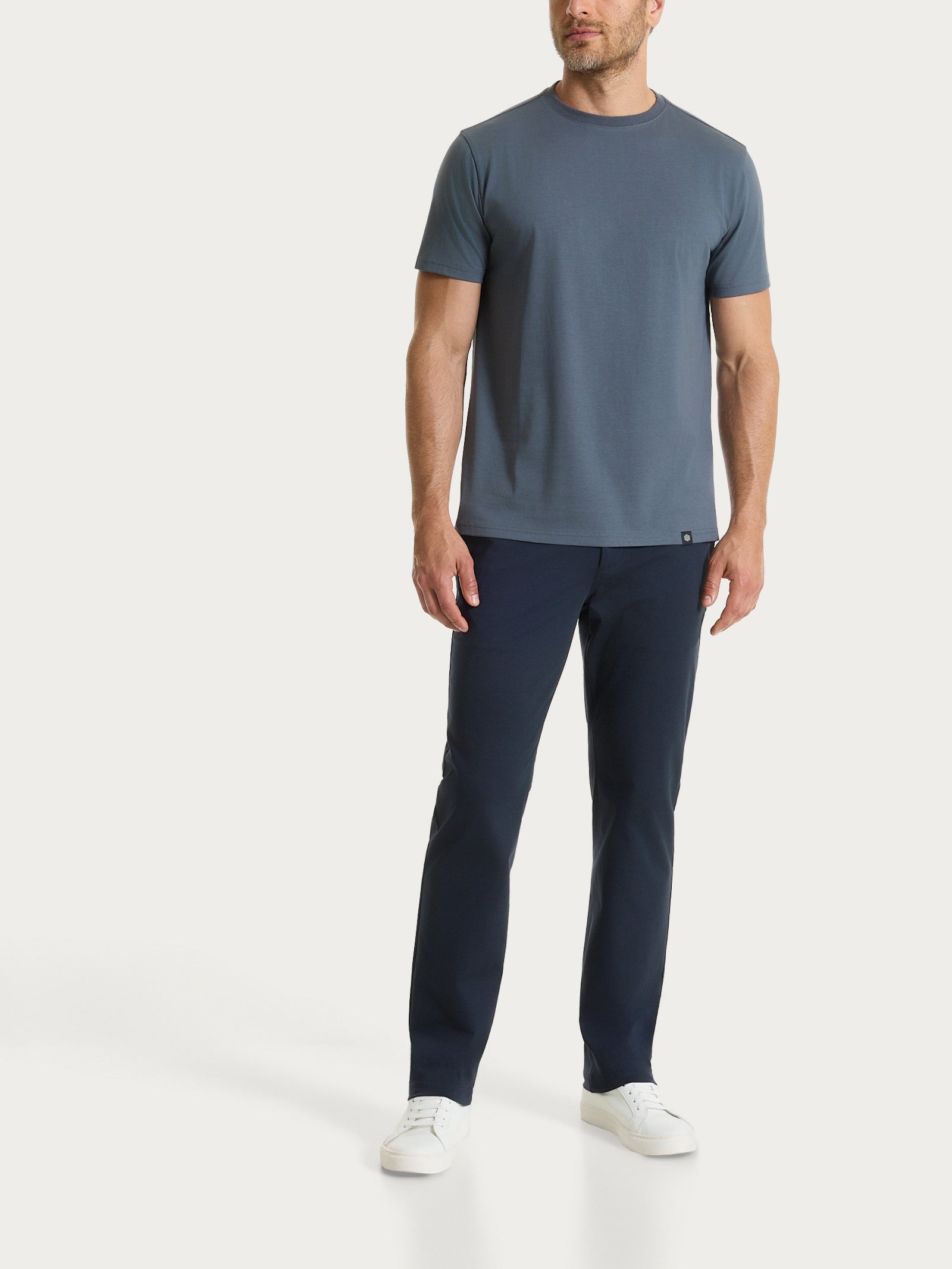 Ragno Compact Light Chino Bleu cotone comfort belt