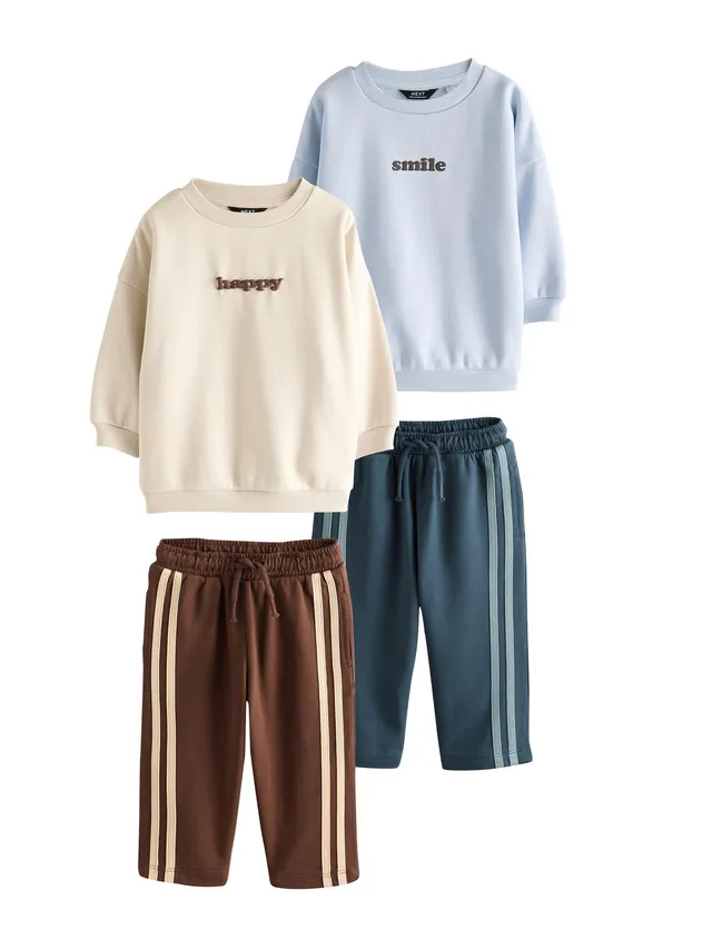Next pantaloni jogging bambino girocollo confezione 4 pz 110-116