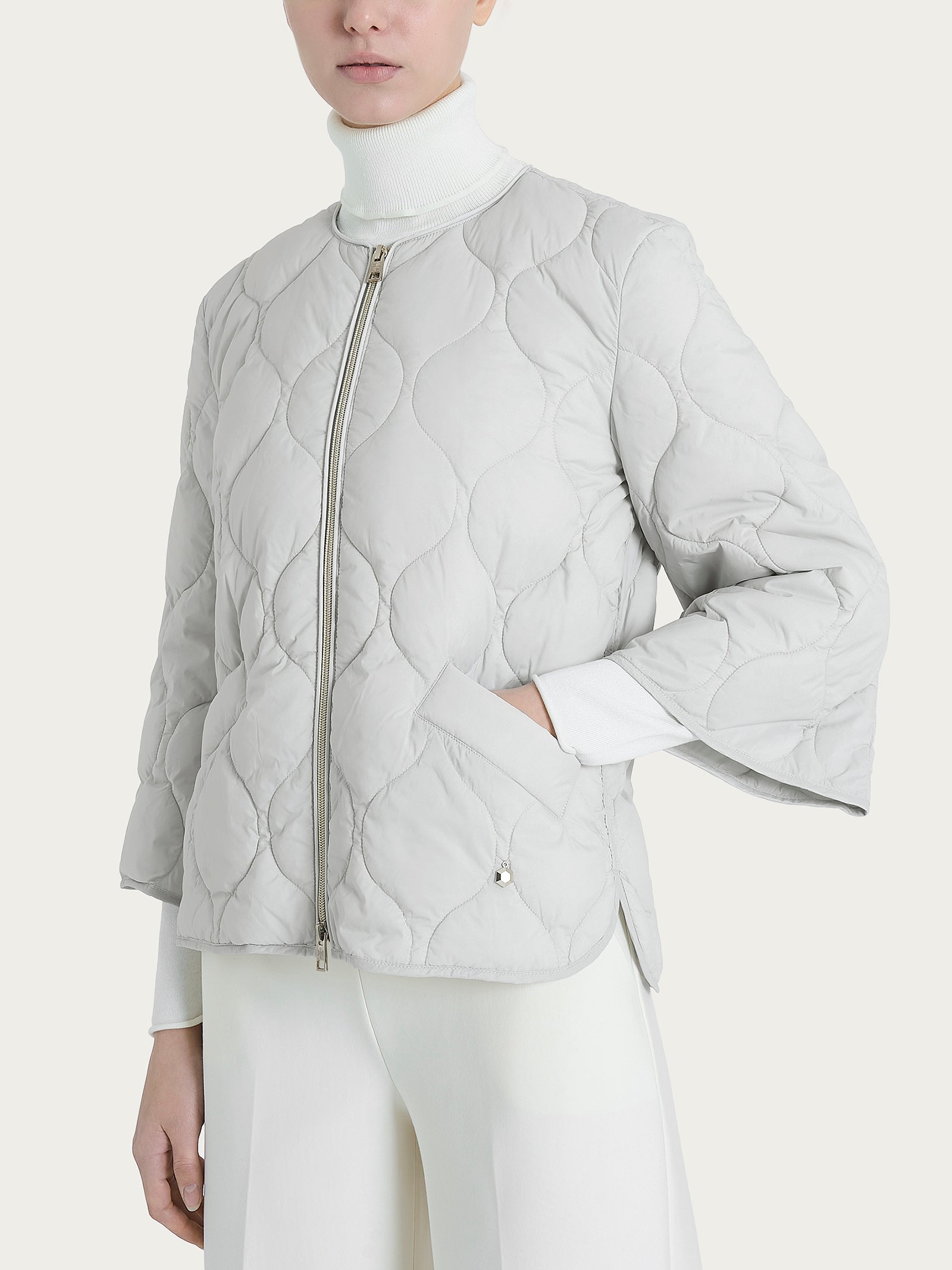Ragno Onion Quilt piumino dawn blue manica 3/4
