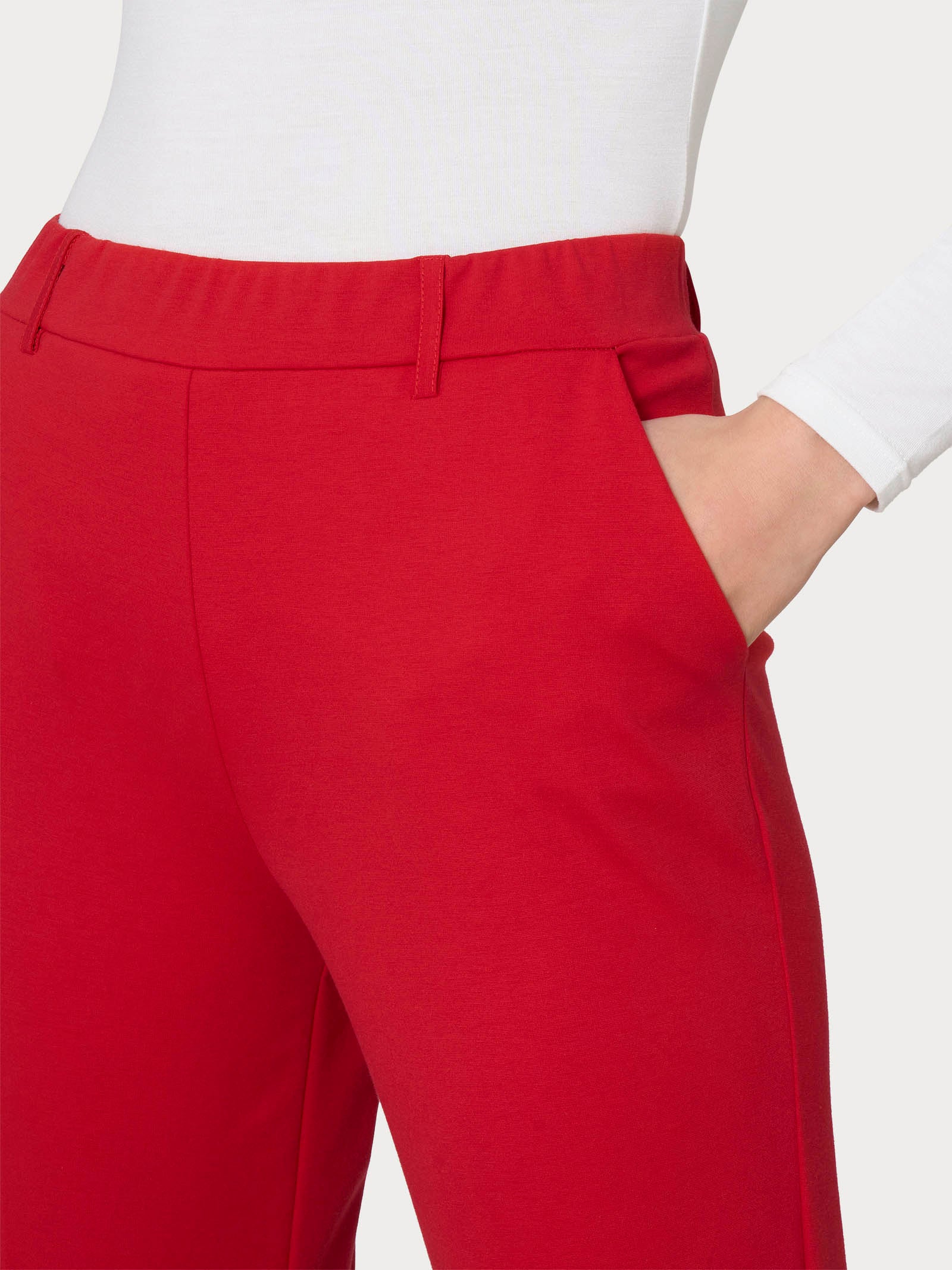 Ragno Perfetta Revolution Pantalone Dritto Compact Salsa