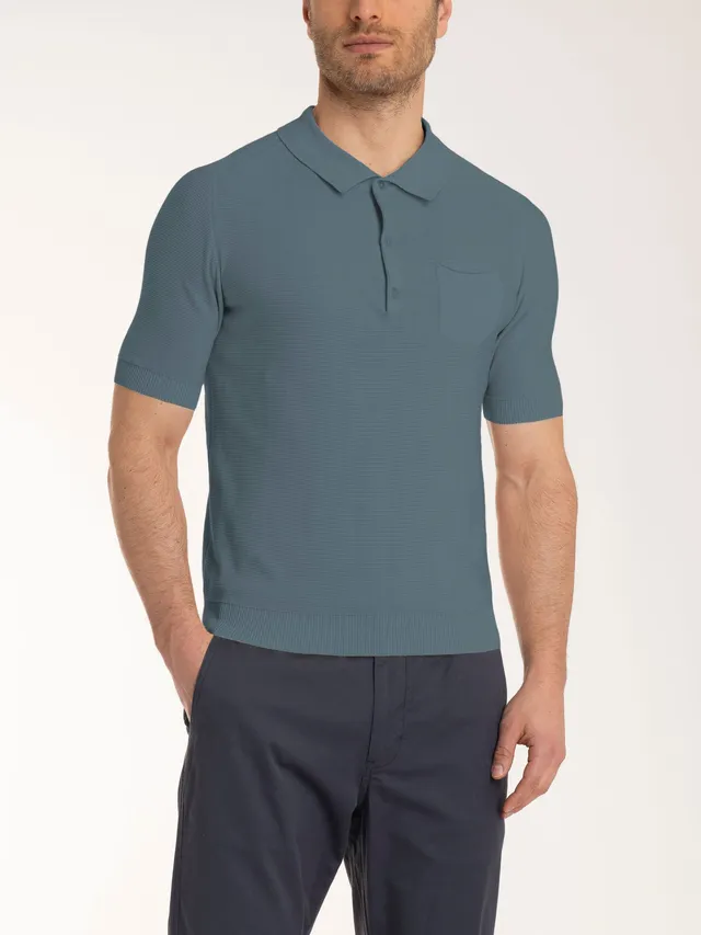 Ragno Puro Cotone Polo punto links stormy weather