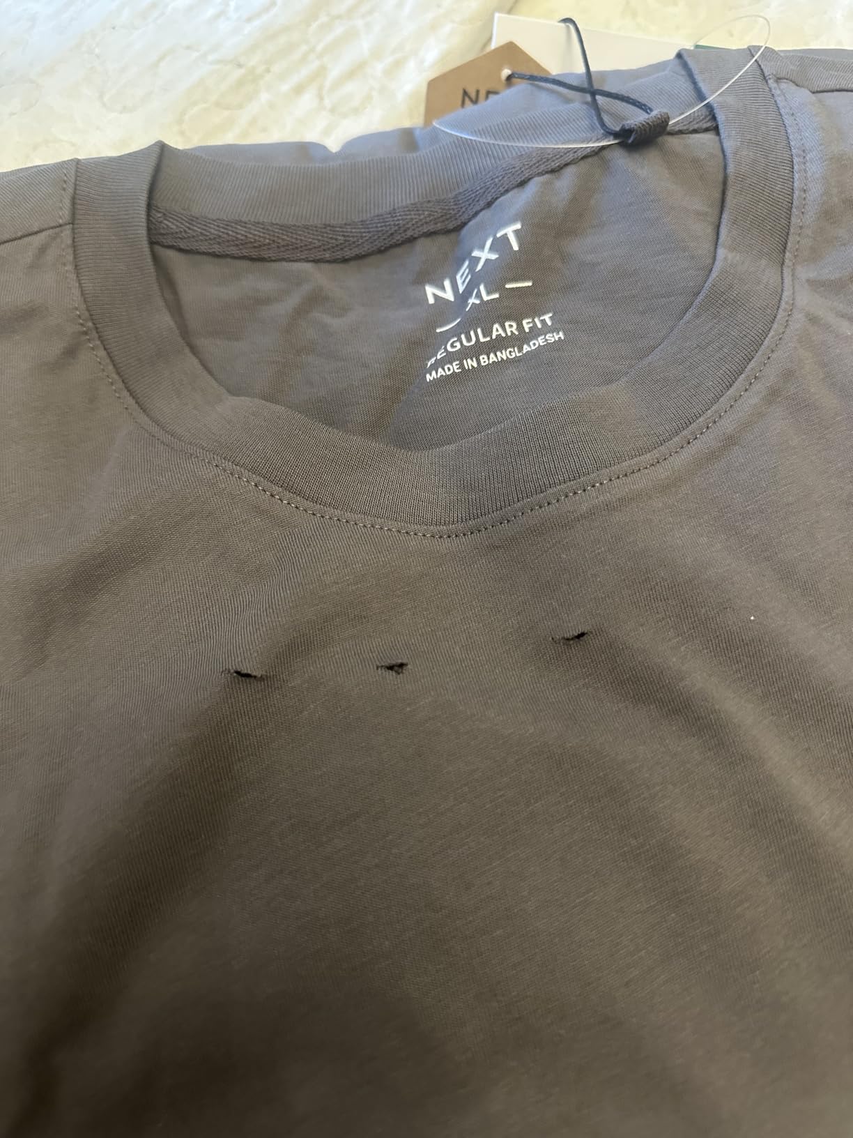 Next t-shirt girocollo uomo cotone XL 4 pezzi regular