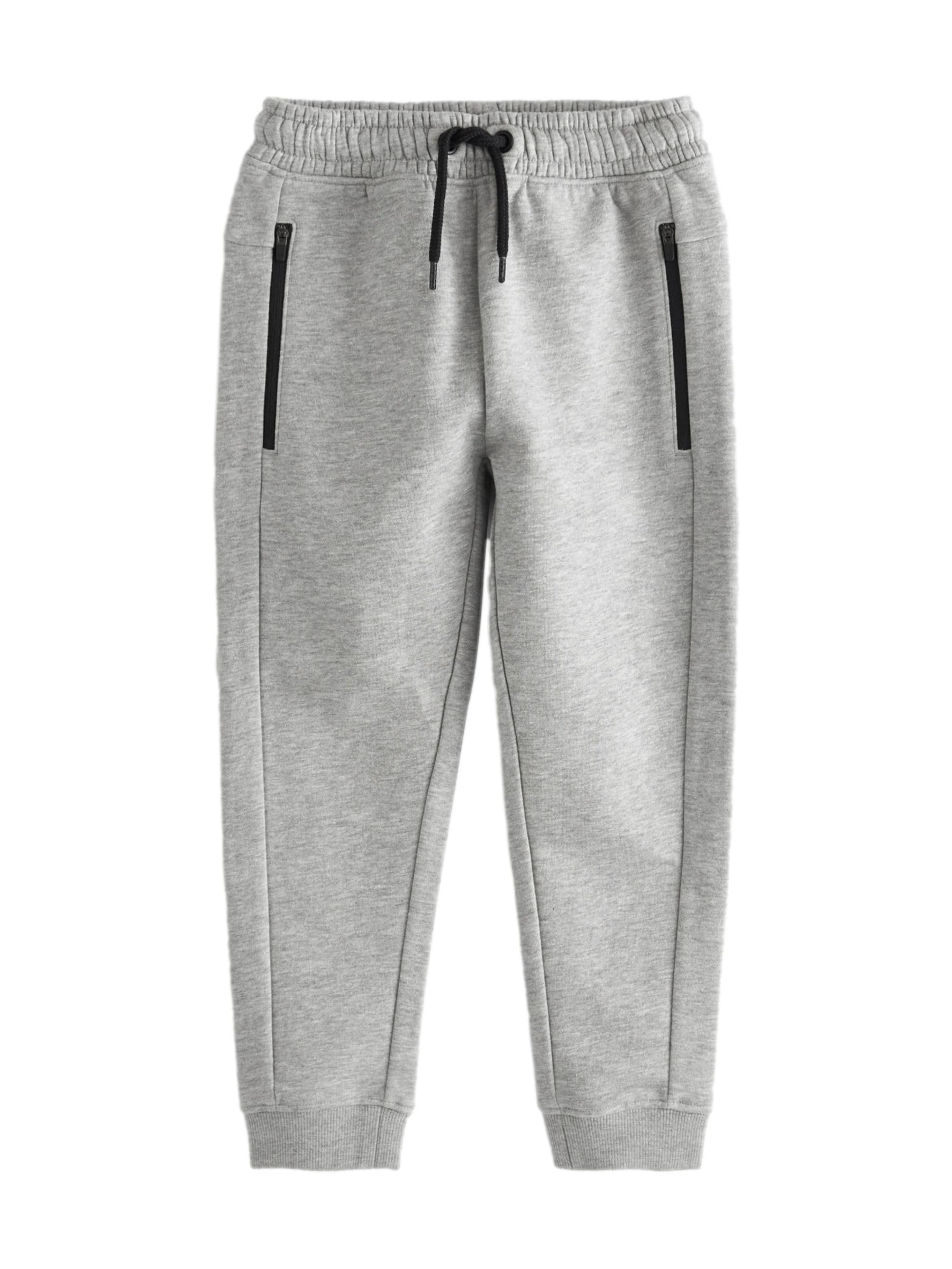 Next Pantaloni Jogging Slim Zip Bimbo 170 Cotone