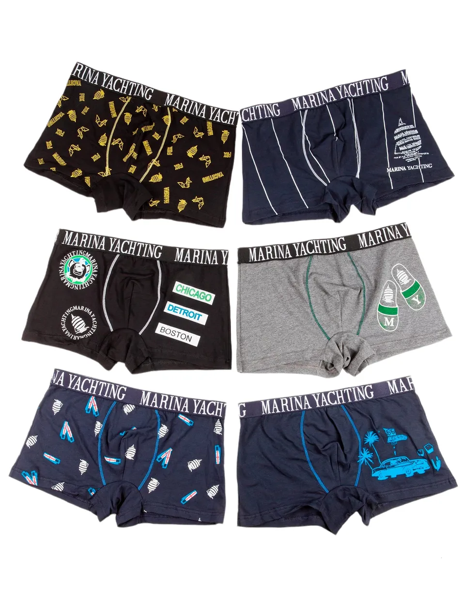 Lady C Marina Yachting boxer uomo S cotone aderente