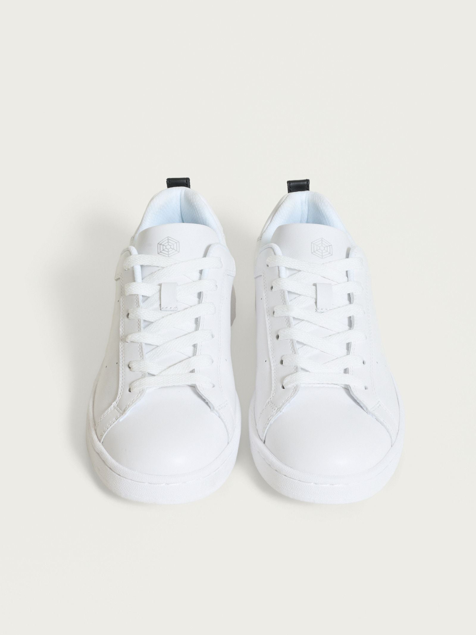 Ragno Sneakers scarpe unisex Bianco pelle memory