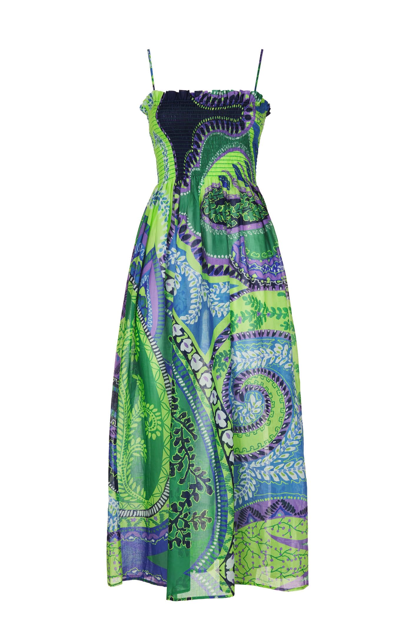 Goldenpoint Punto Smock Prendisole Cotone Mandala Pareo