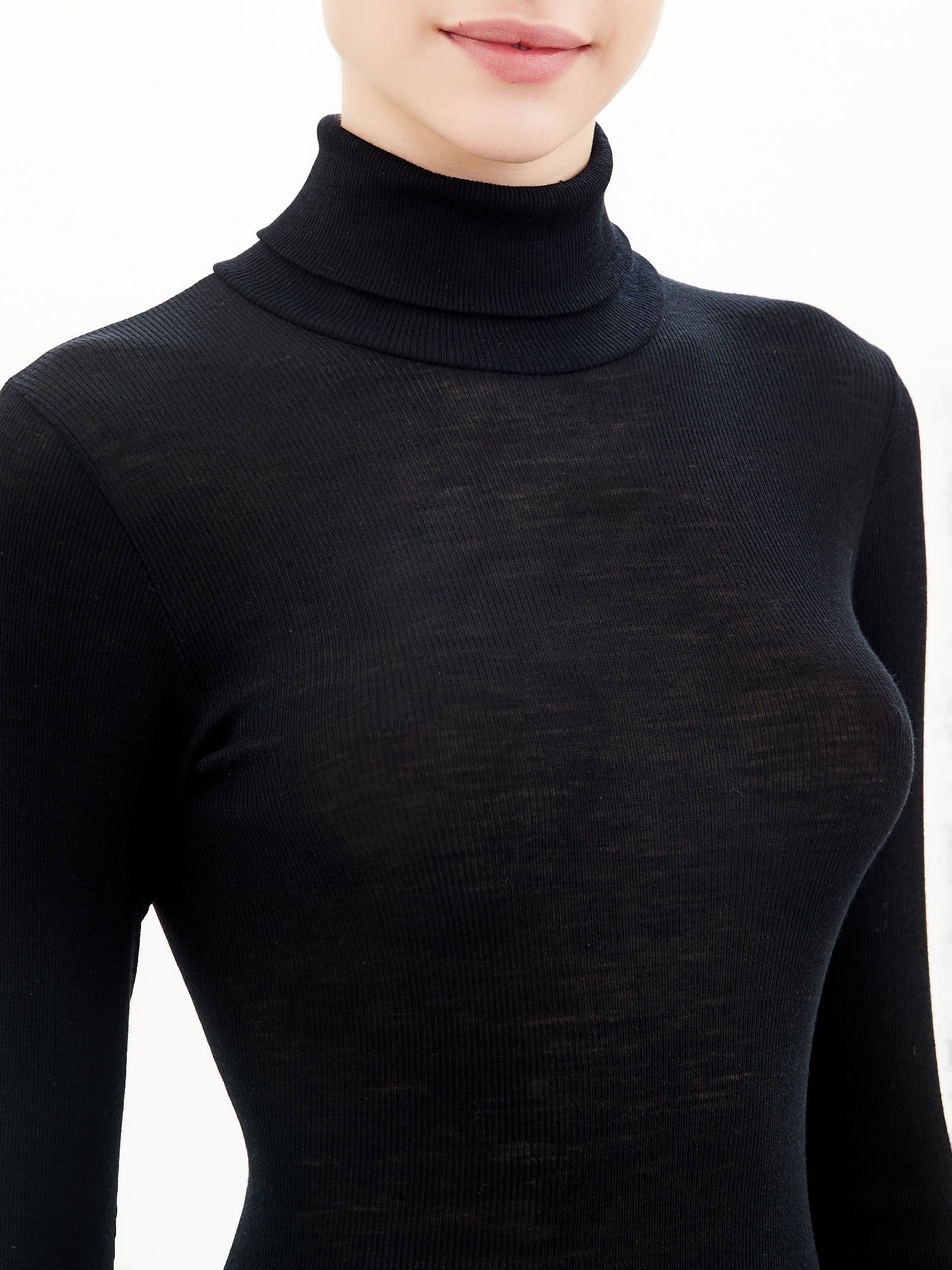 Ragno Wonderwool Dolcevita Lana Ultrafine Nero Costina