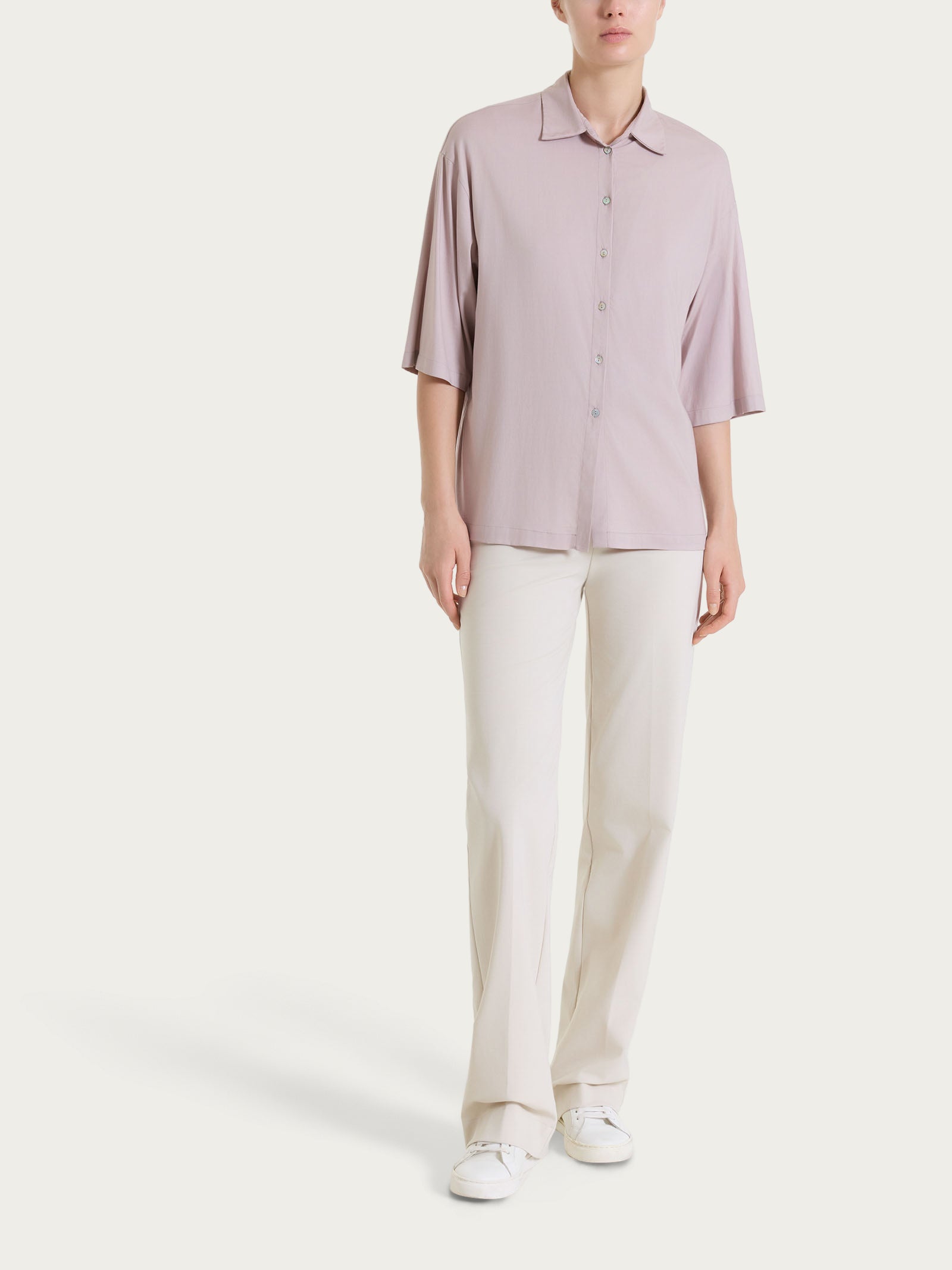 Ragno Voile Stretch Camicia Donna Sphinx Manica 3/4 Viscosa