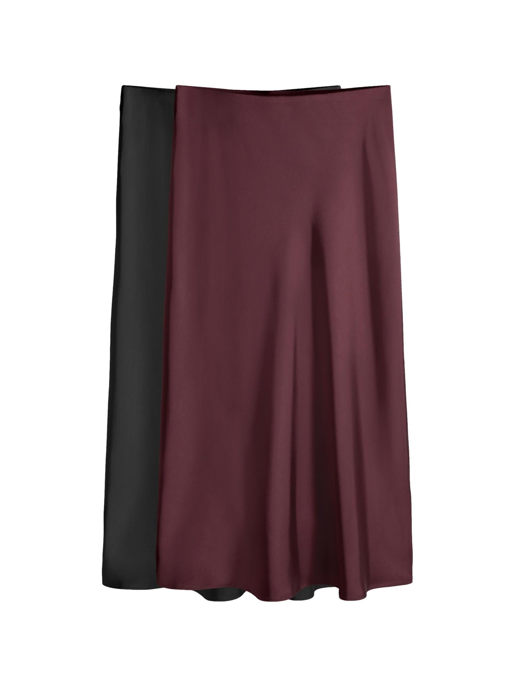 Geo Next The Set gonna longuette satin donna confezione da 2
