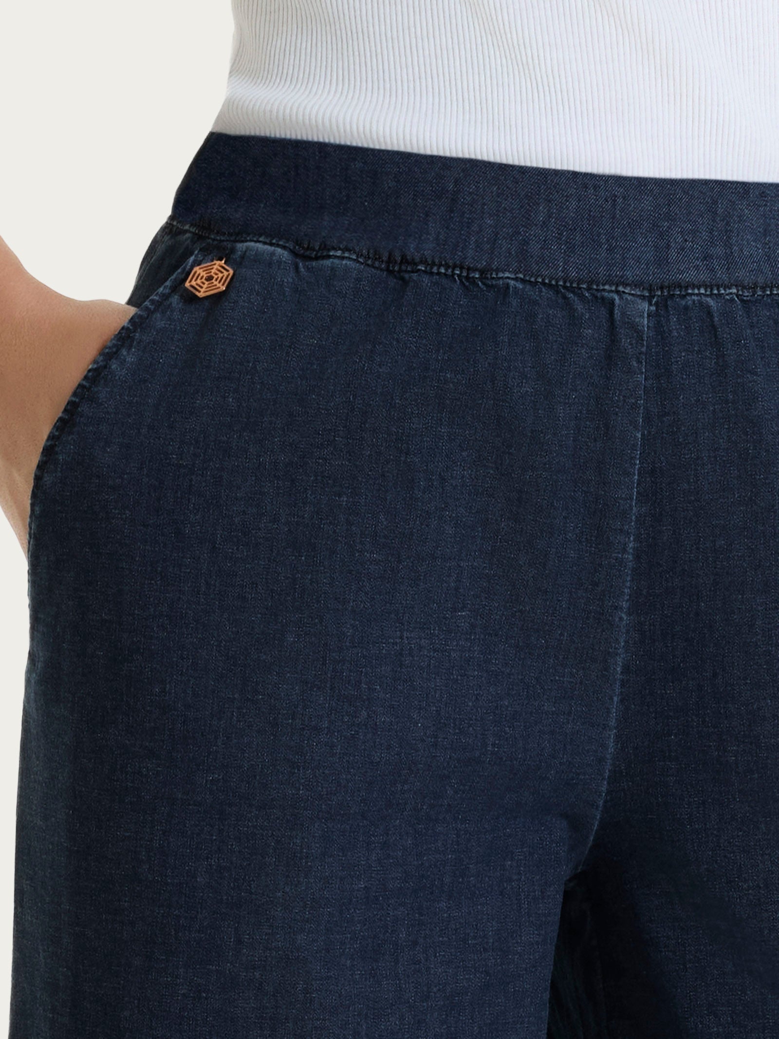 Ragno Super Light Denim jeans ampio blu leggero