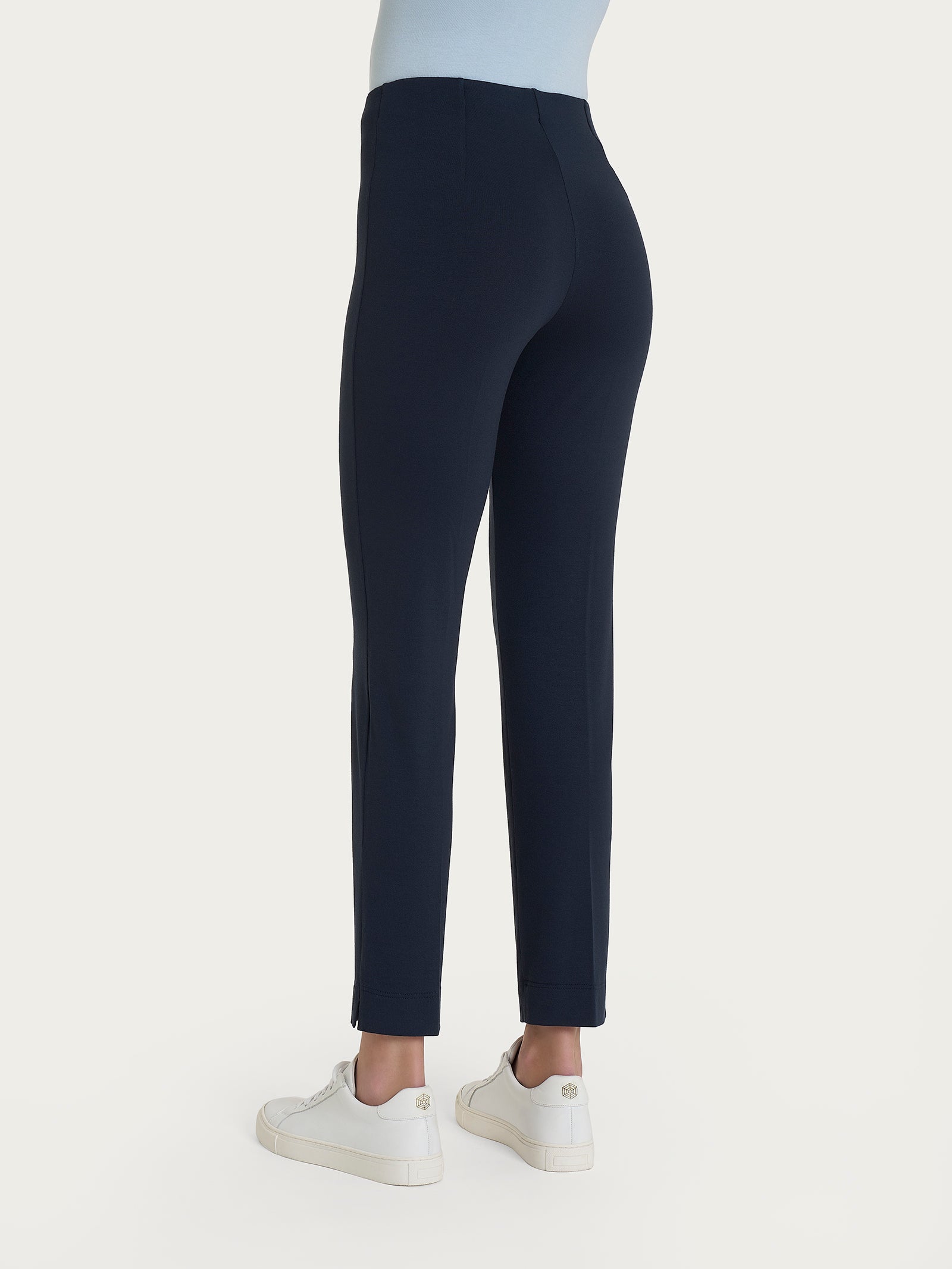 Ragno Relaxed Wardrobe Pantalone Capri Spacchetti Bleu viscosa