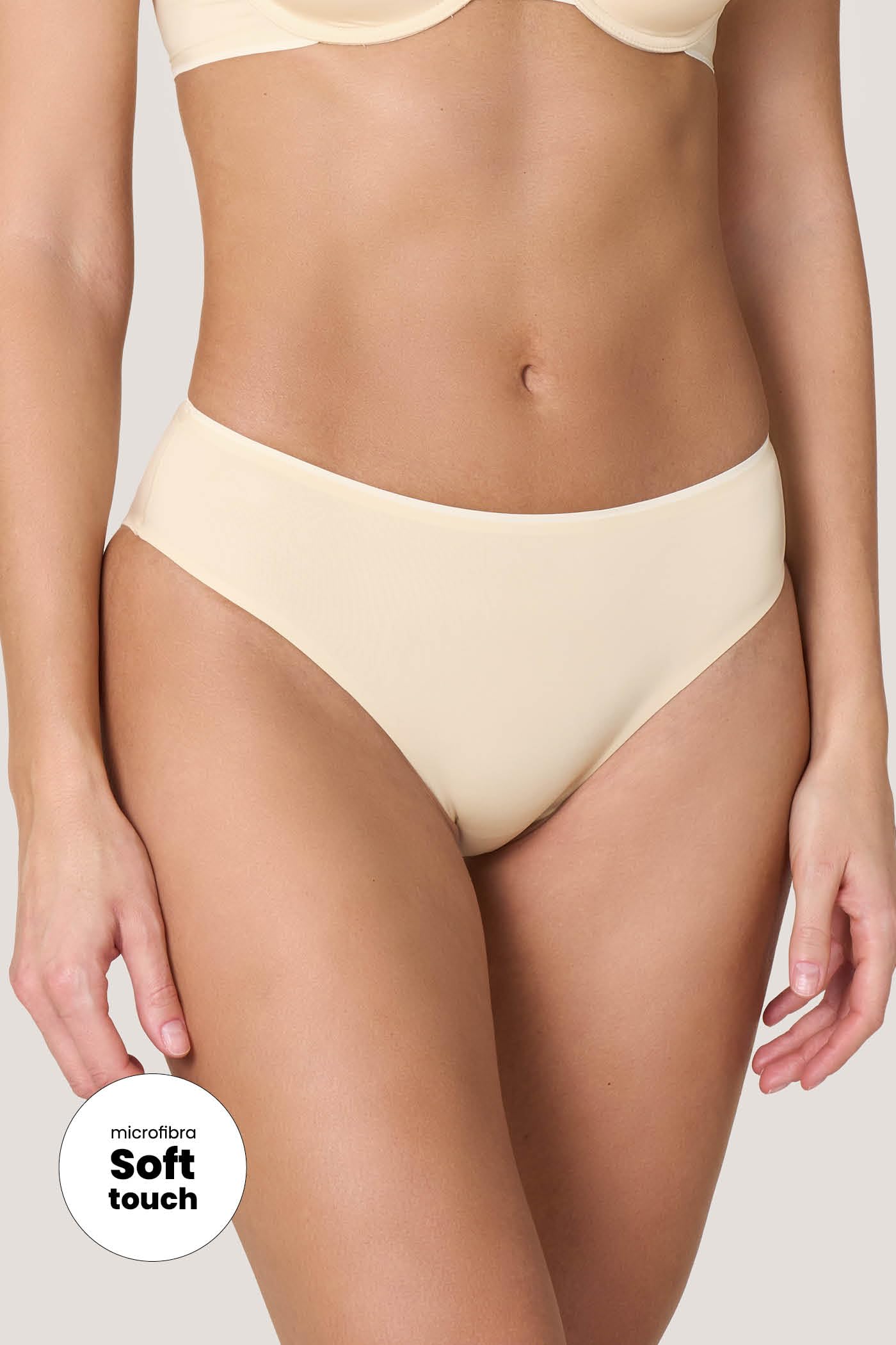 Goldenpoint Essential slip fianco basso microfibra morbida