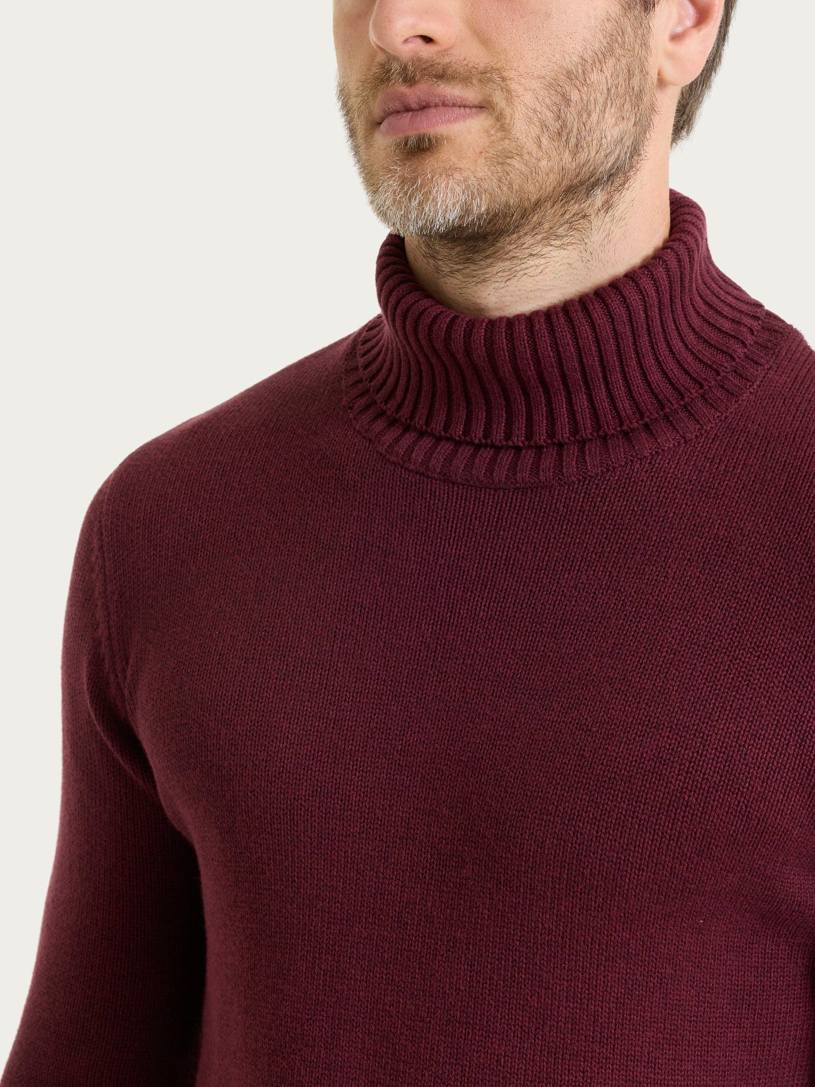 Ragno Winter Cotton lupetto uomo fico melange caldo