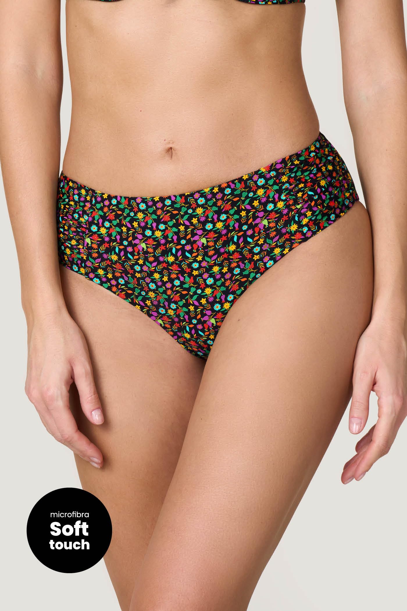 Goldenpoint Wonderland Slip Fianco Alto bikini floreale