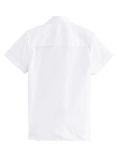 Next ragazzo camicie scuola slim maniche corte 5 pz 152