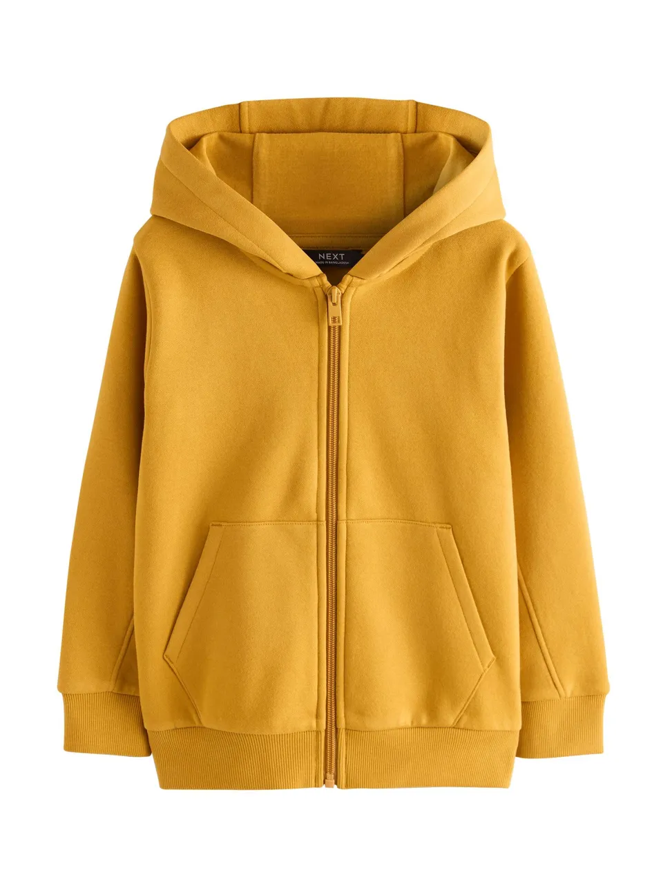 Next Felpa Zip Cappuccio Ragazzo Tinta Unita Comoda