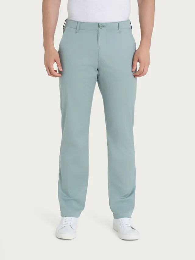 Ragno The Chino pantalone chino Iceberg Green cotone elasticizzato