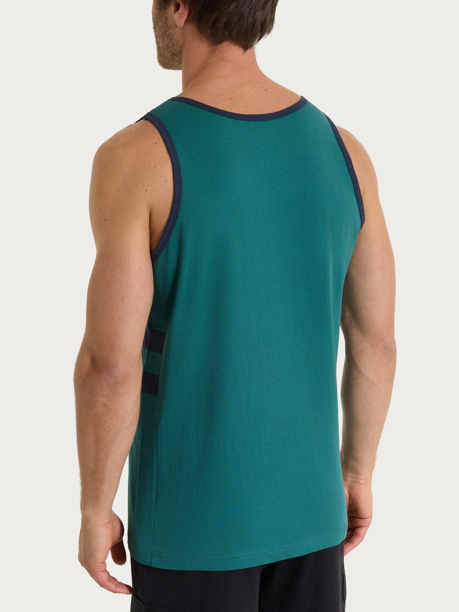 Ragno Jersey Cotone Canottiera uomo Bayberry spalla larga