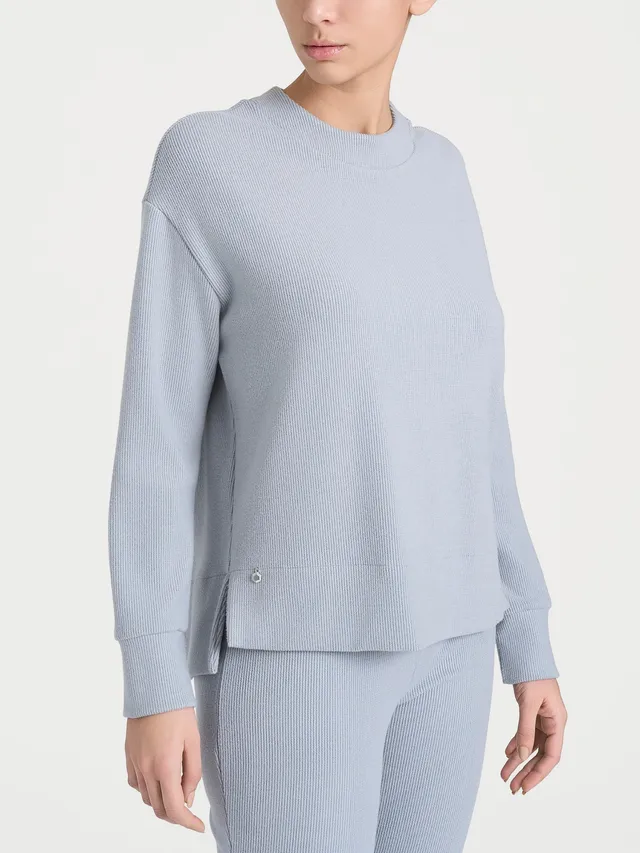 Ragno Relaxed Wardrobe Felpa Girocollo Velvet Ultimate Gray Over