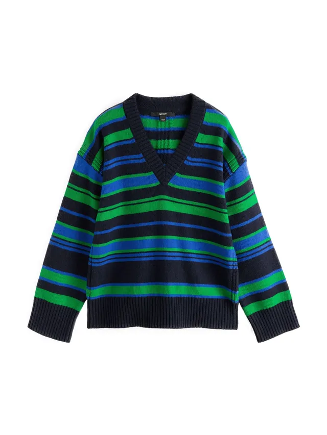 Next Maglia Scollo a V Donna S Maniche Lunghe rilassata