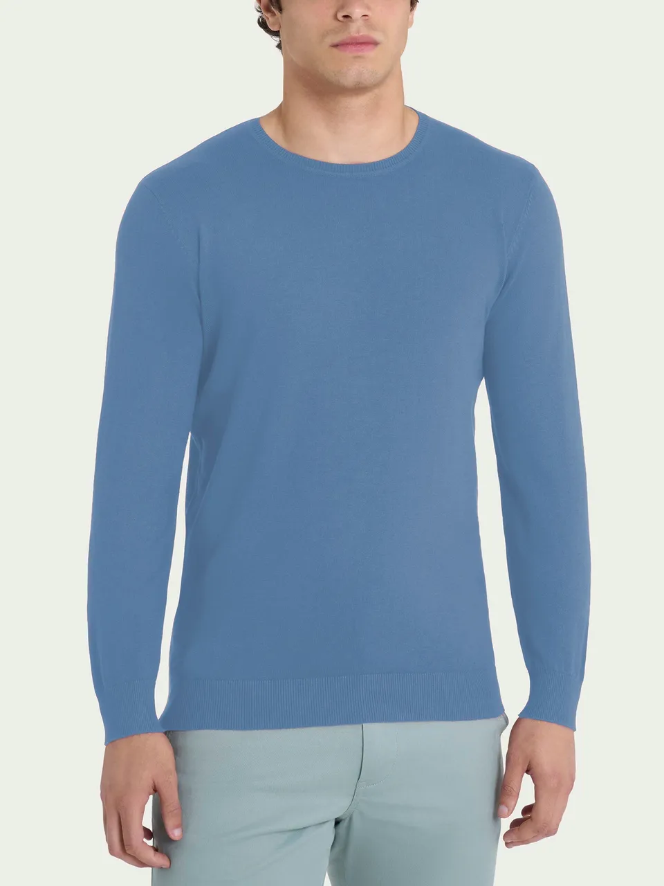 Ragno Summertime Pull girocollo maglia coronet blue