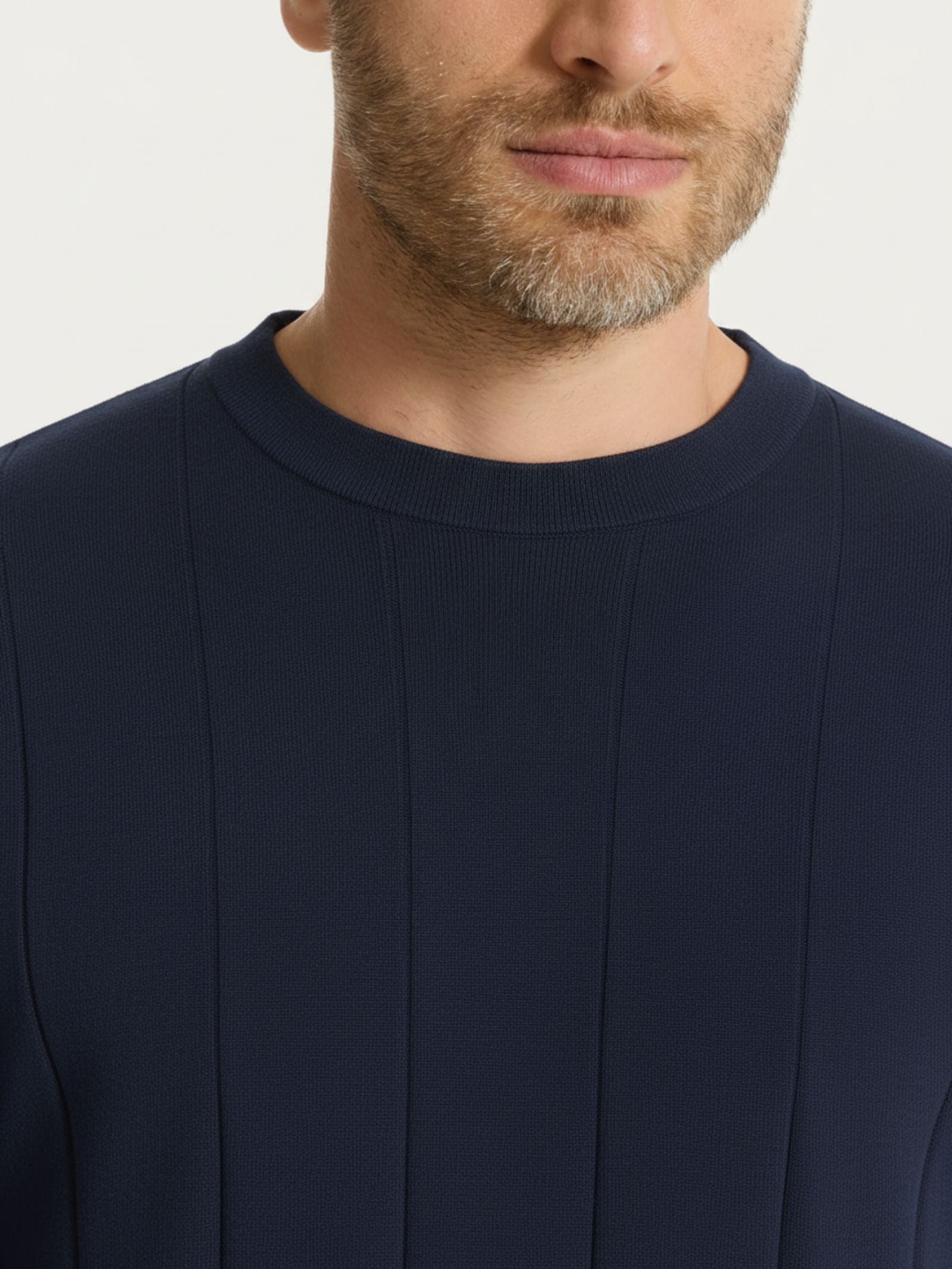 Ragno SL maglia manica corta costa piatta Outer Space cotone