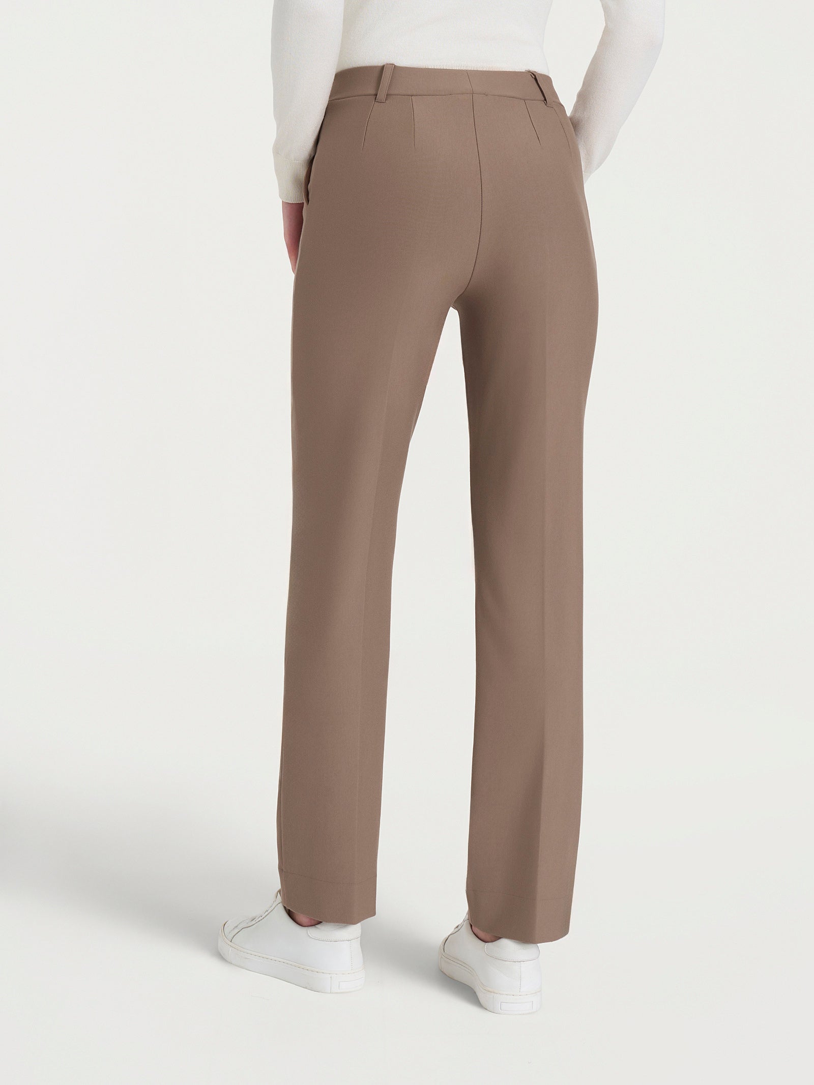Ragno Compact pantalone dritto con tasche Pine Bark elasticizzato