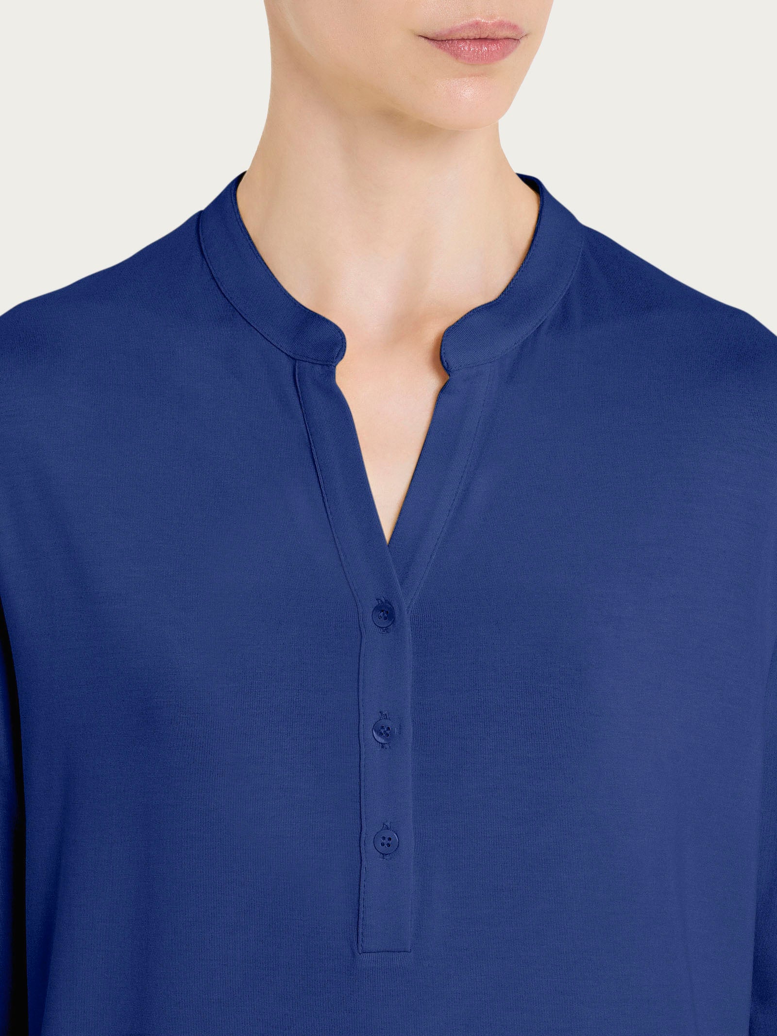 Ragno Viscosa Summer maglietta manica 3/4 Blueberry viscosa