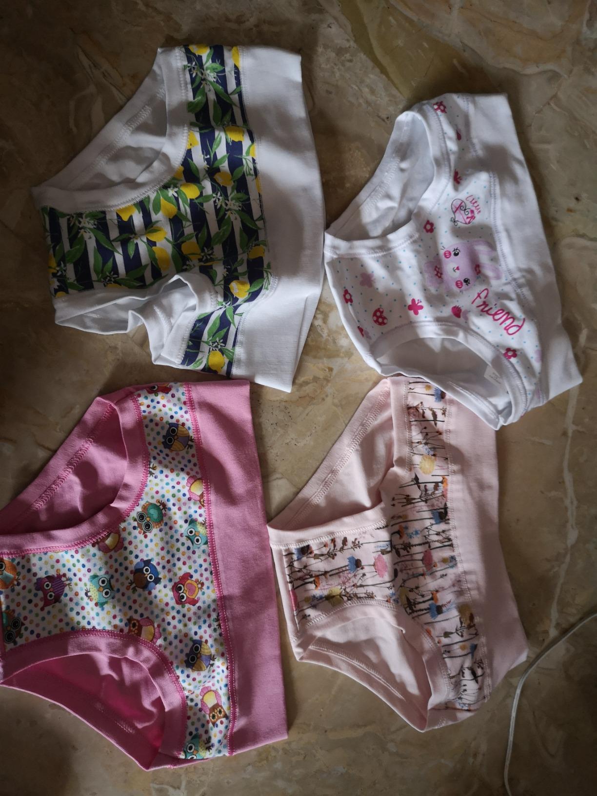 Lady C Emy slip bambina cotone 6 anni 6 paia