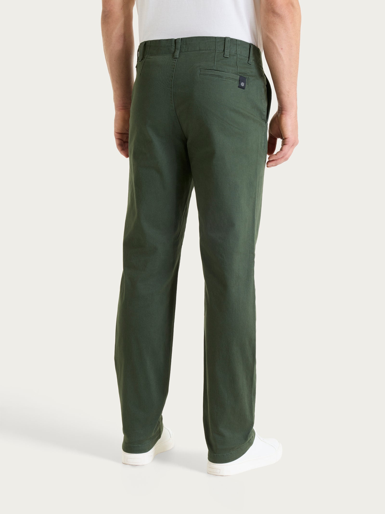 Ragno Compact pantalone uomo verde chino elasticizzato