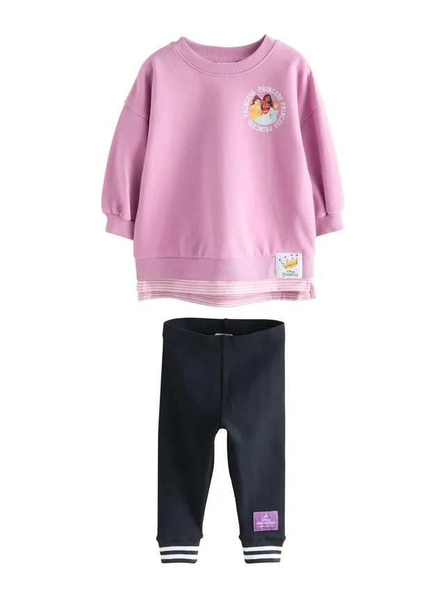 Geo Next completo top finto strato e leggings bambina Principesse