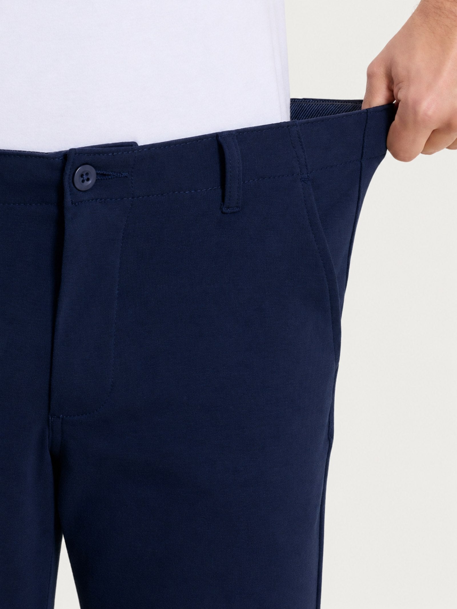 Ragno Cotton Compact pantalone chino tasche america blu