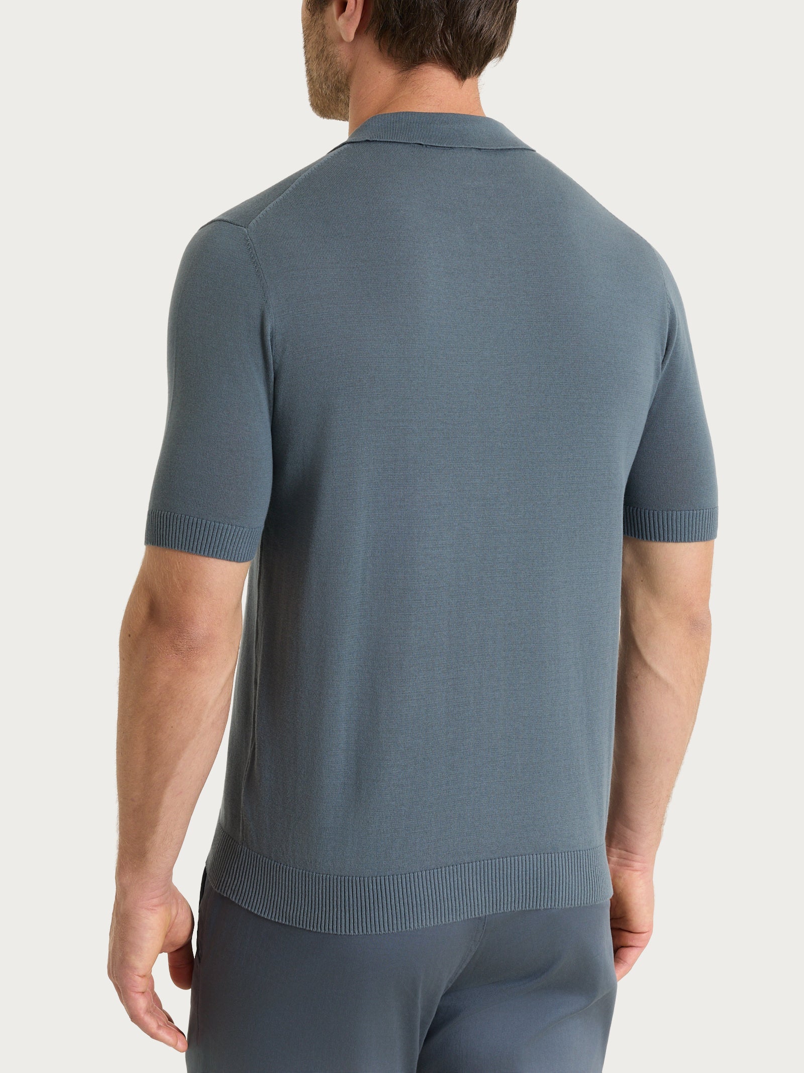Ragno Puro Cotone Polo Manica Corta Stormy Weather cotone
