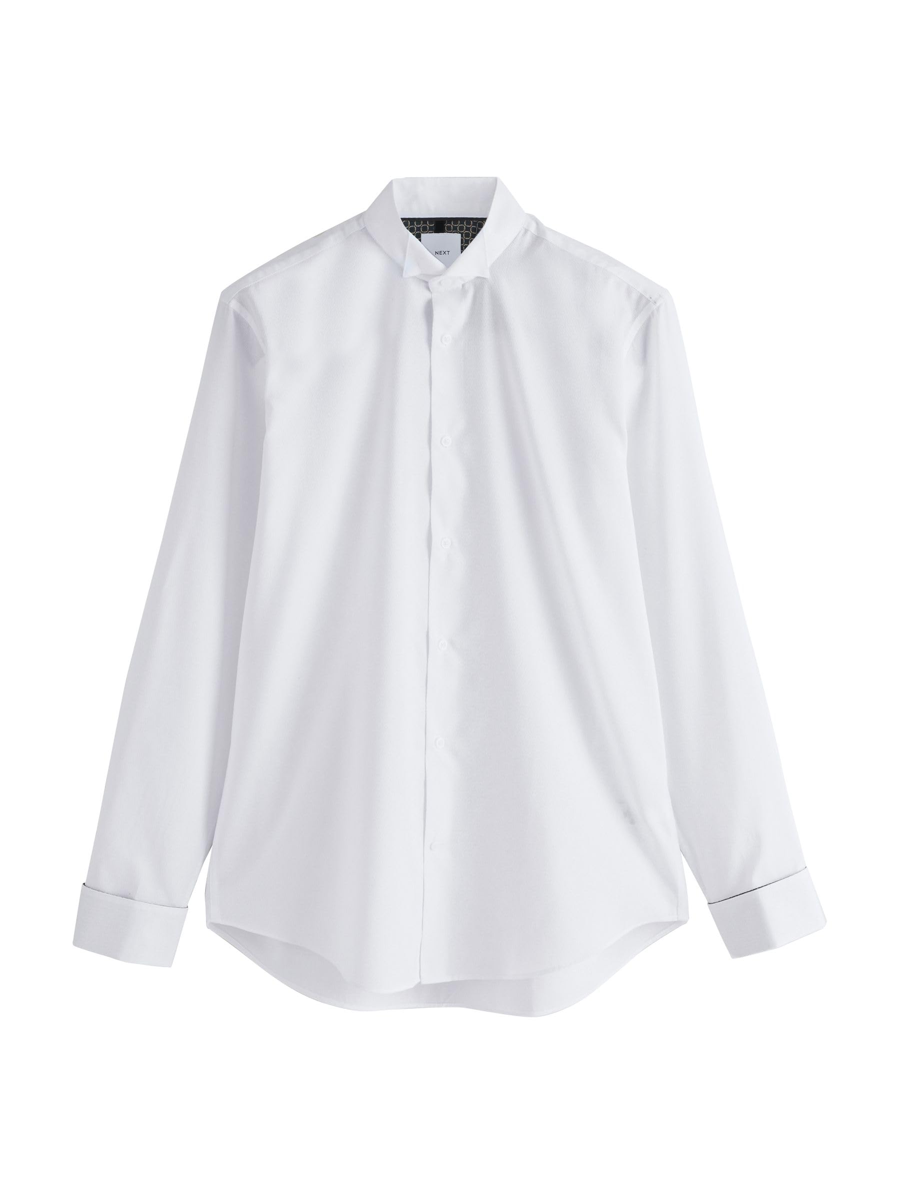Next camicia elegante collo diplomatico bianca 42 regular