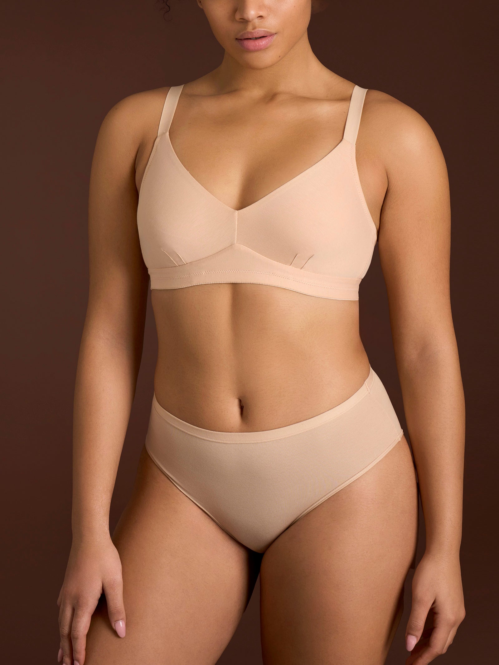 Ragno beYOUtiful YouUp reggiseno Smoke Gray cotone