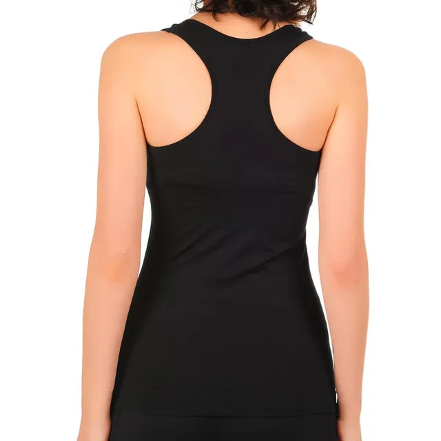 Lady C Canotta Sport Active Reggiseno Nero Tecnico