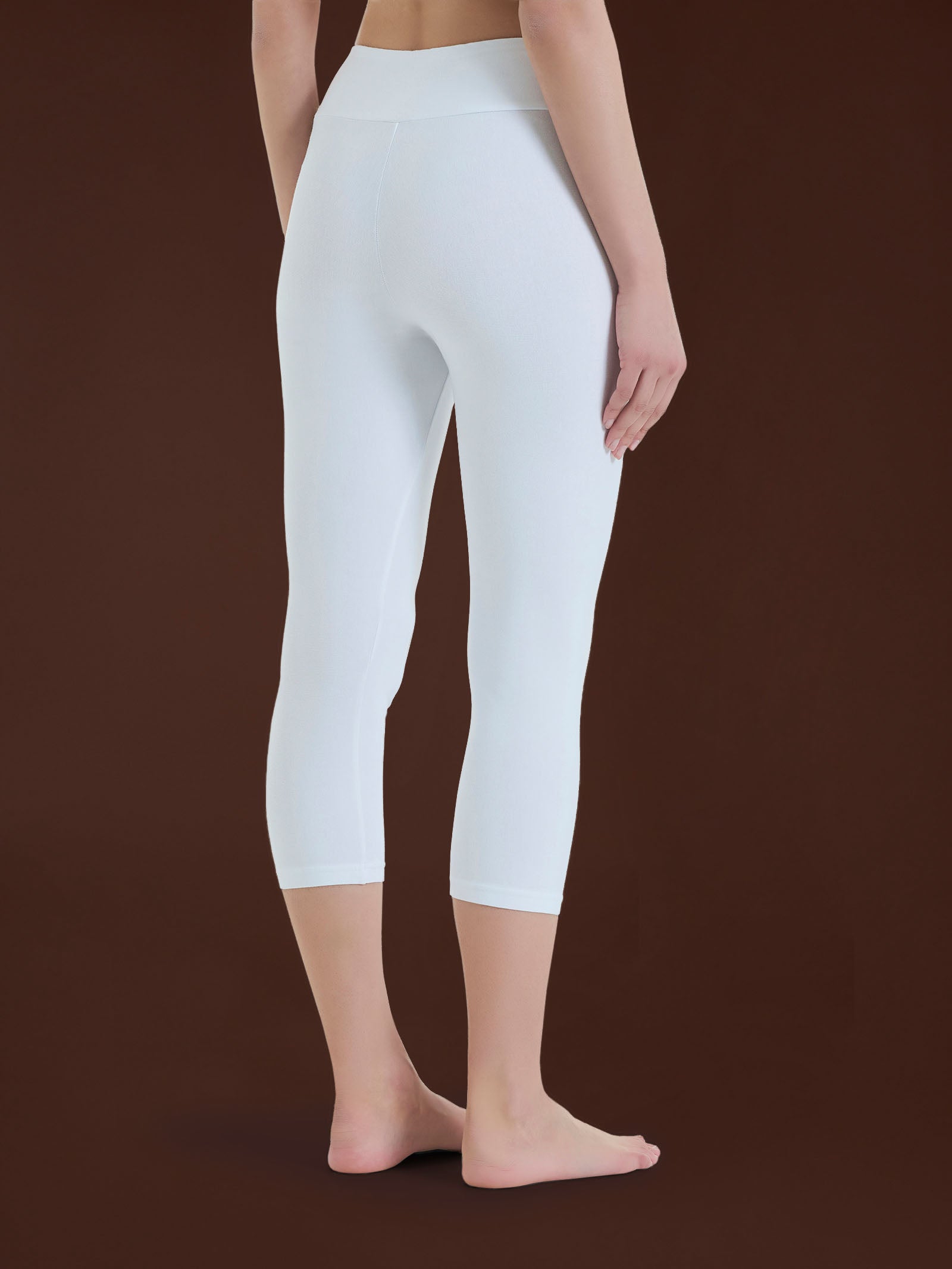 Ragno beYOUtiful Leggings Pinocchietto Bianco cotone
