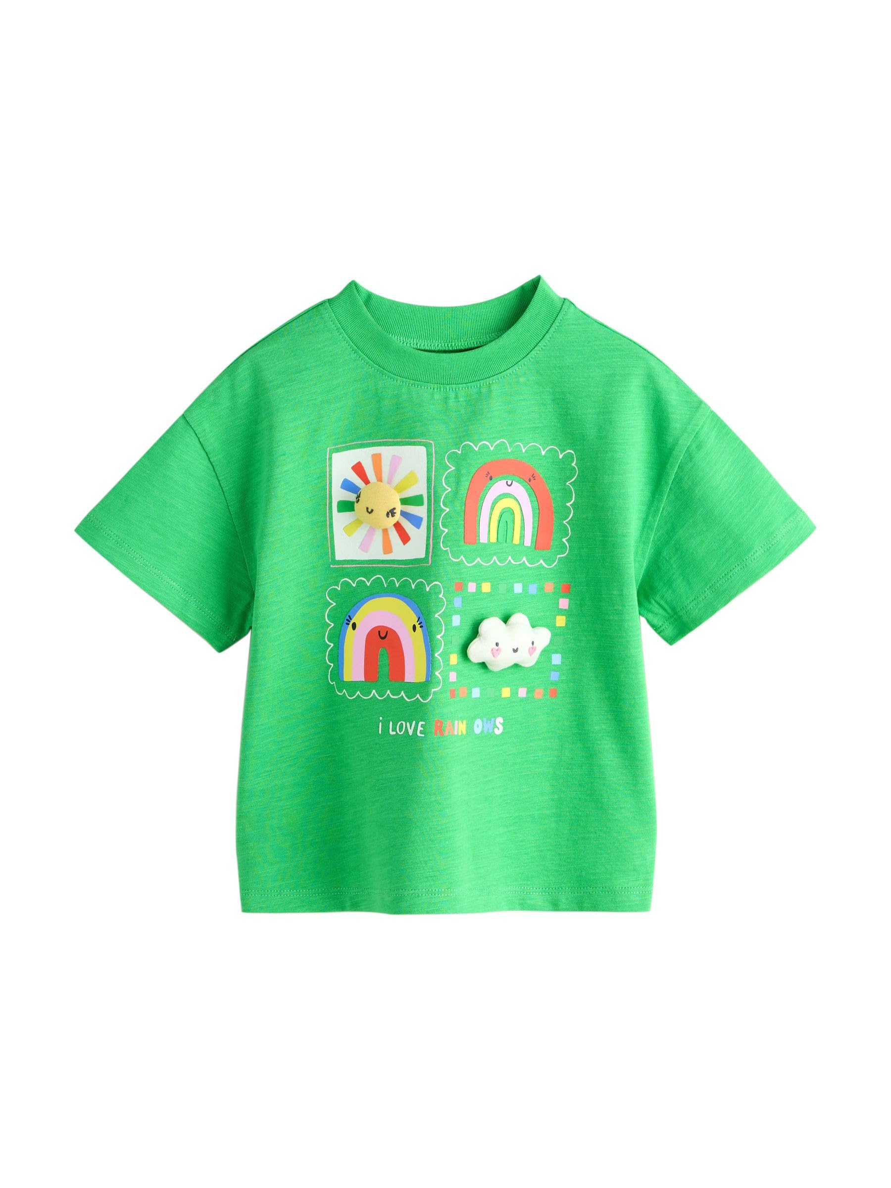 Next t-shirt bambina 4 pezzi cotone uso quotidiano