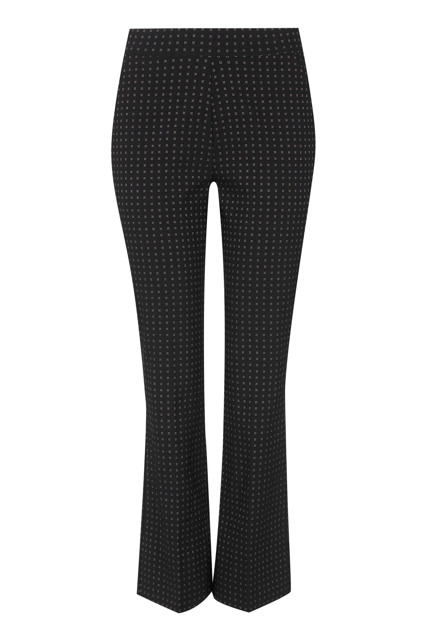 Goldenpoint Flare Cravatta leggings svasato viscosa