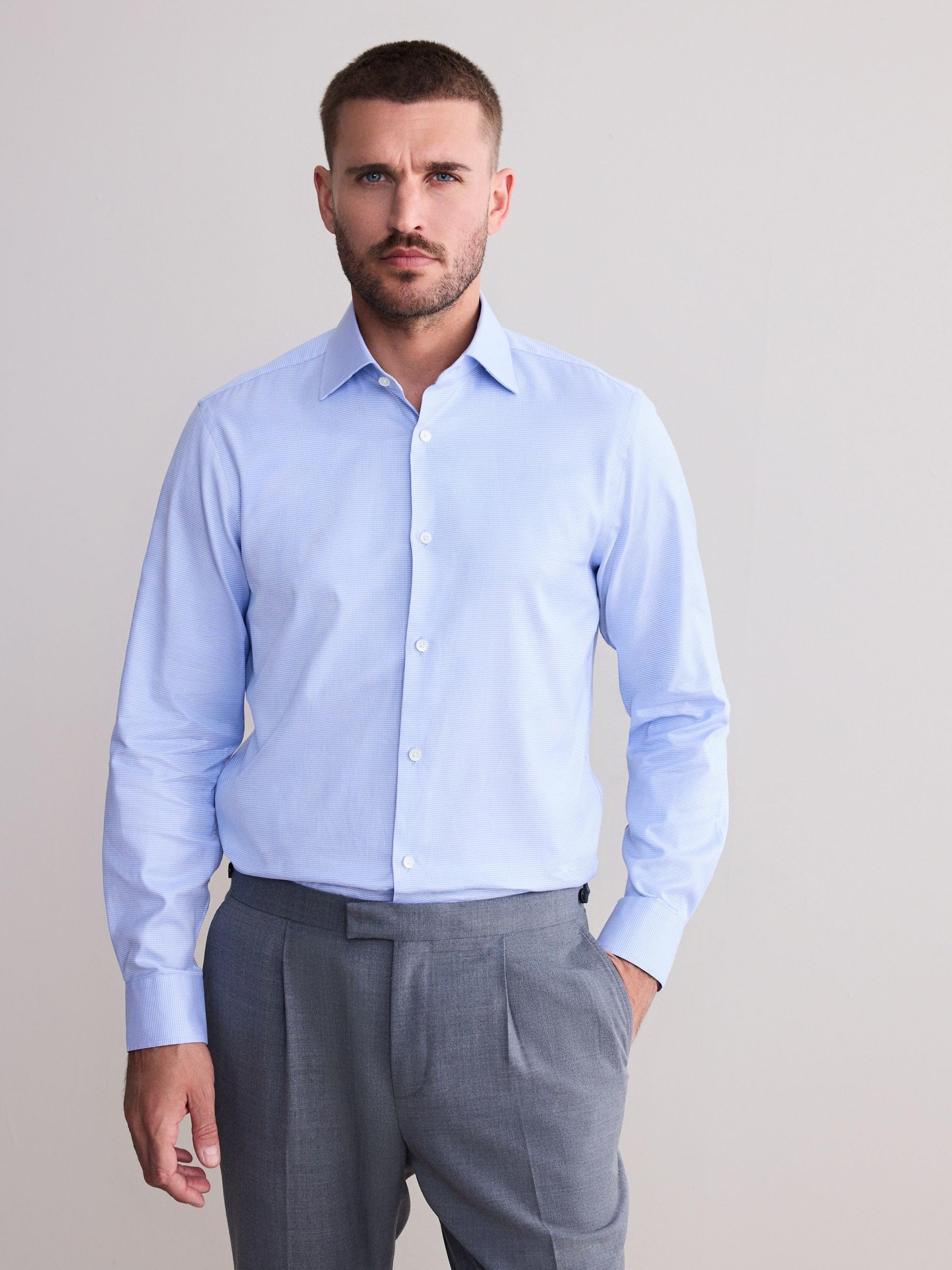 Next Signature Camicia Elegante Cotone Uomo